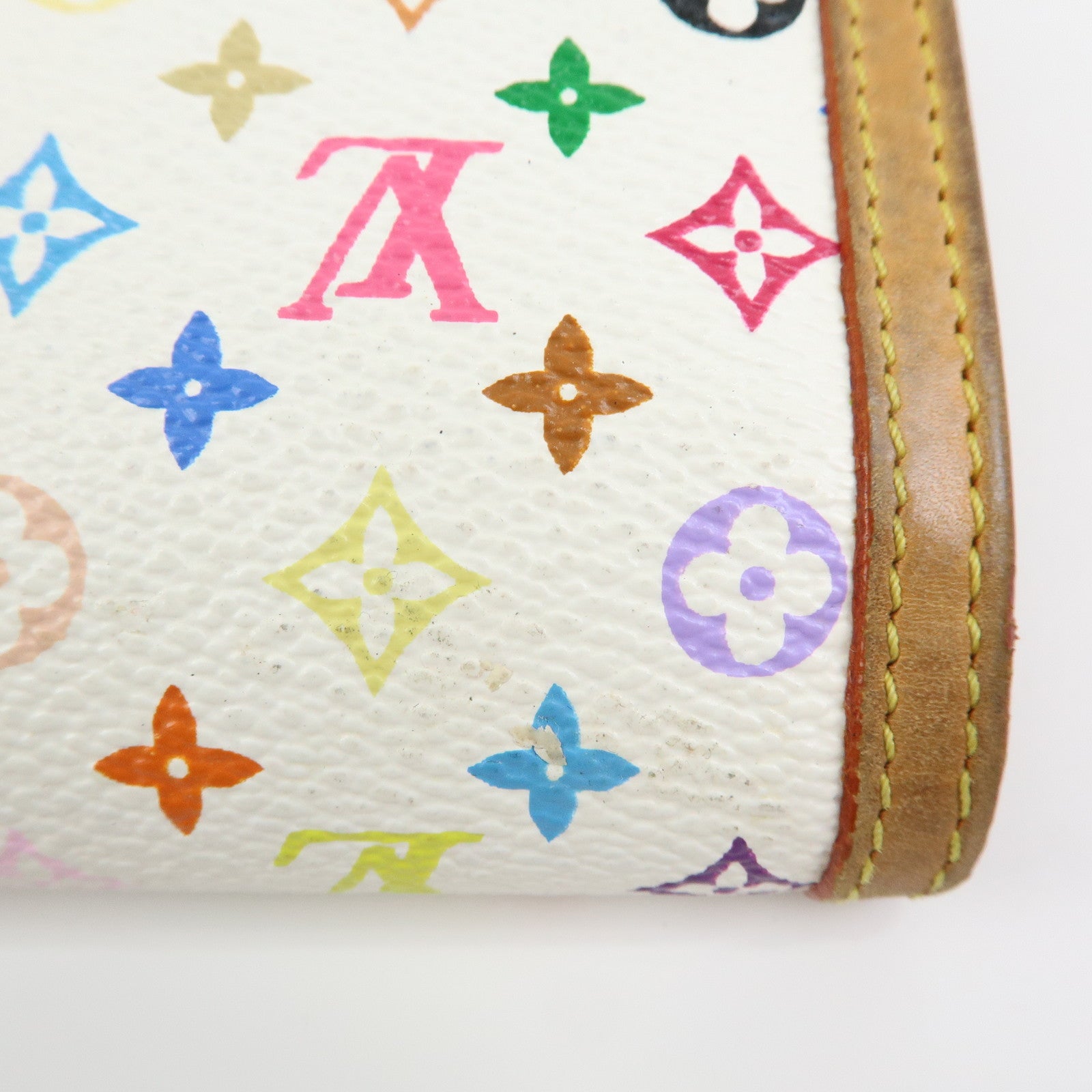 Louis Vuitton Monogram Porte Trezor International Wallet Blanc M92659