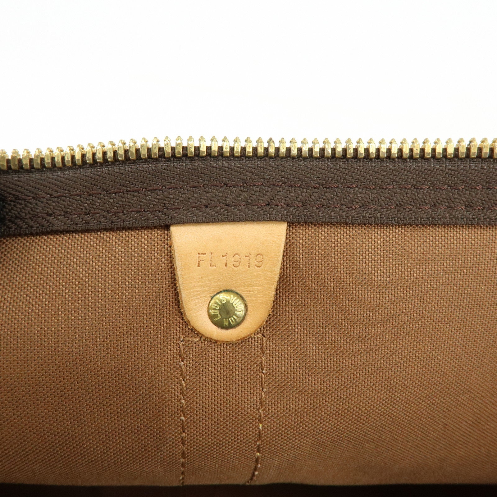 Louis Vuitton Monogram Keep All 50 Boston Bag Brown M41426