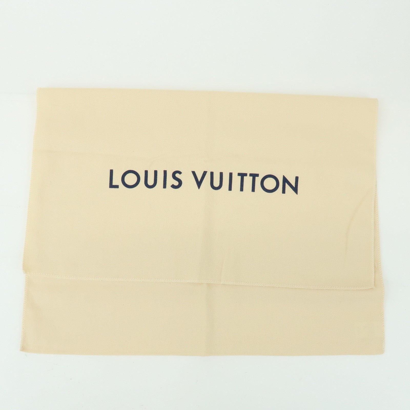 Loiuis Vuitton Set Of 10 Dust Bag Flap Style Beige