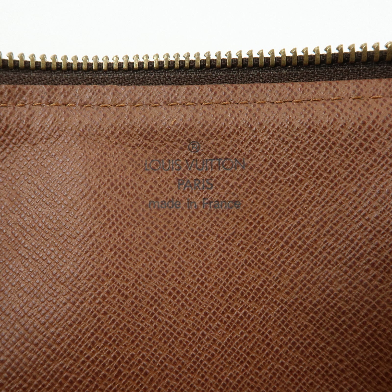 Louis Vuitton Monogram Papillon 30 Hand Bag Brown M51385
