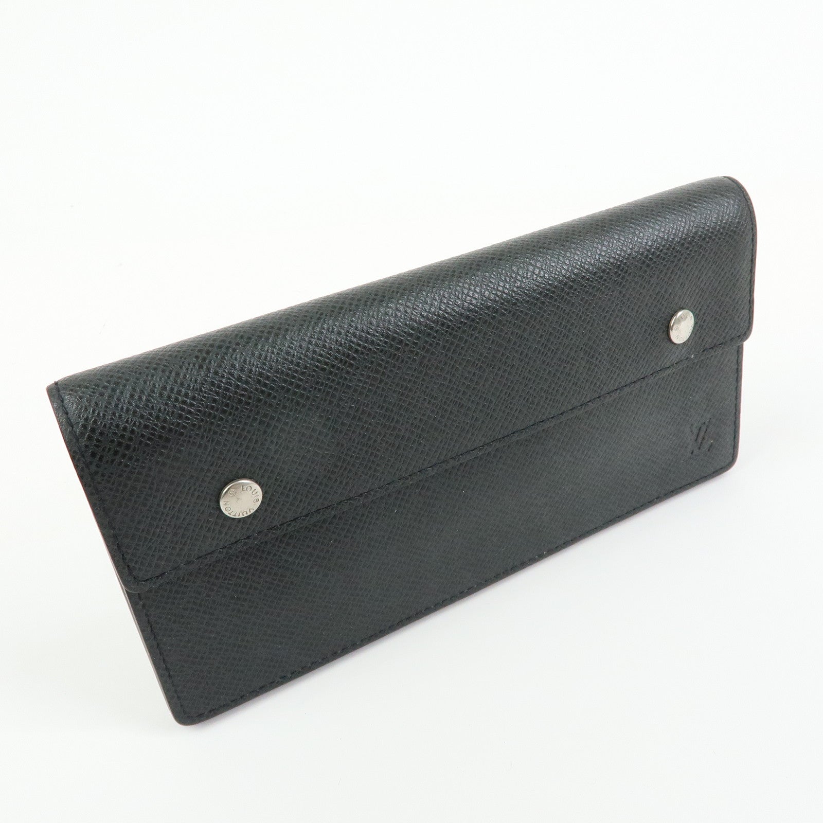 Louis Vuitton Taiga Portefeuille Accordion Wallet Ardoise M30992
