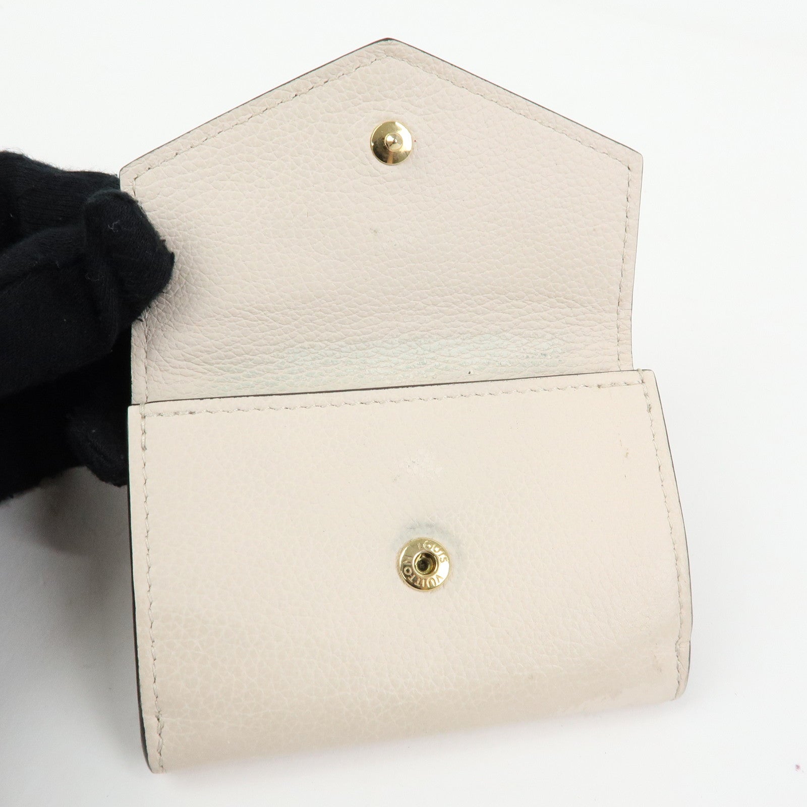 Louis Vuitton Portefeuille Lockmini Taurillon Compact Wallet M80785