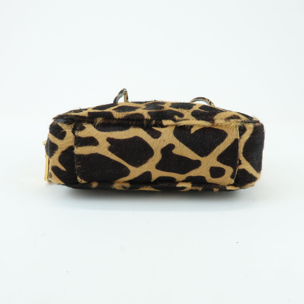 PRADA Pony Hair Leopard Mini Shoulder Bag Camera Bag 1N1674