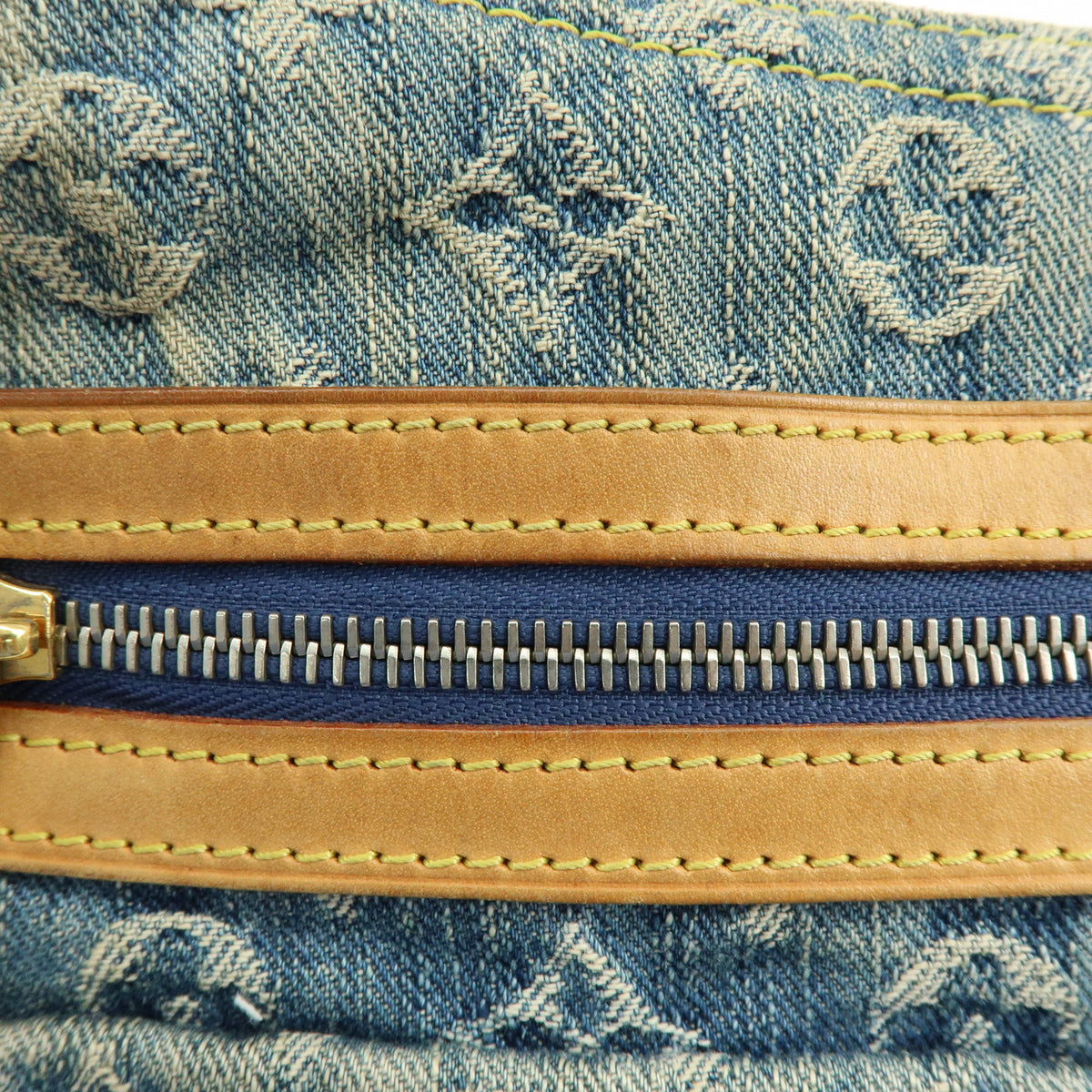 Louis Vuitton Monogram Denim Baggy PM 2Way Bag Shoulder Bag M95049