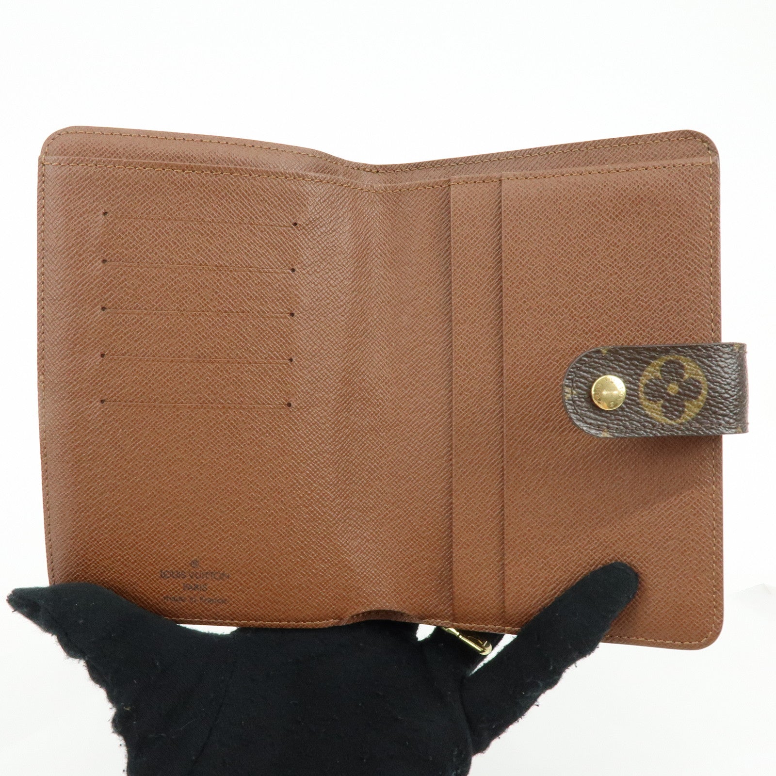 Louis Vuitton Monogram Porte Papier Zip Bi-fold Wallet M61207