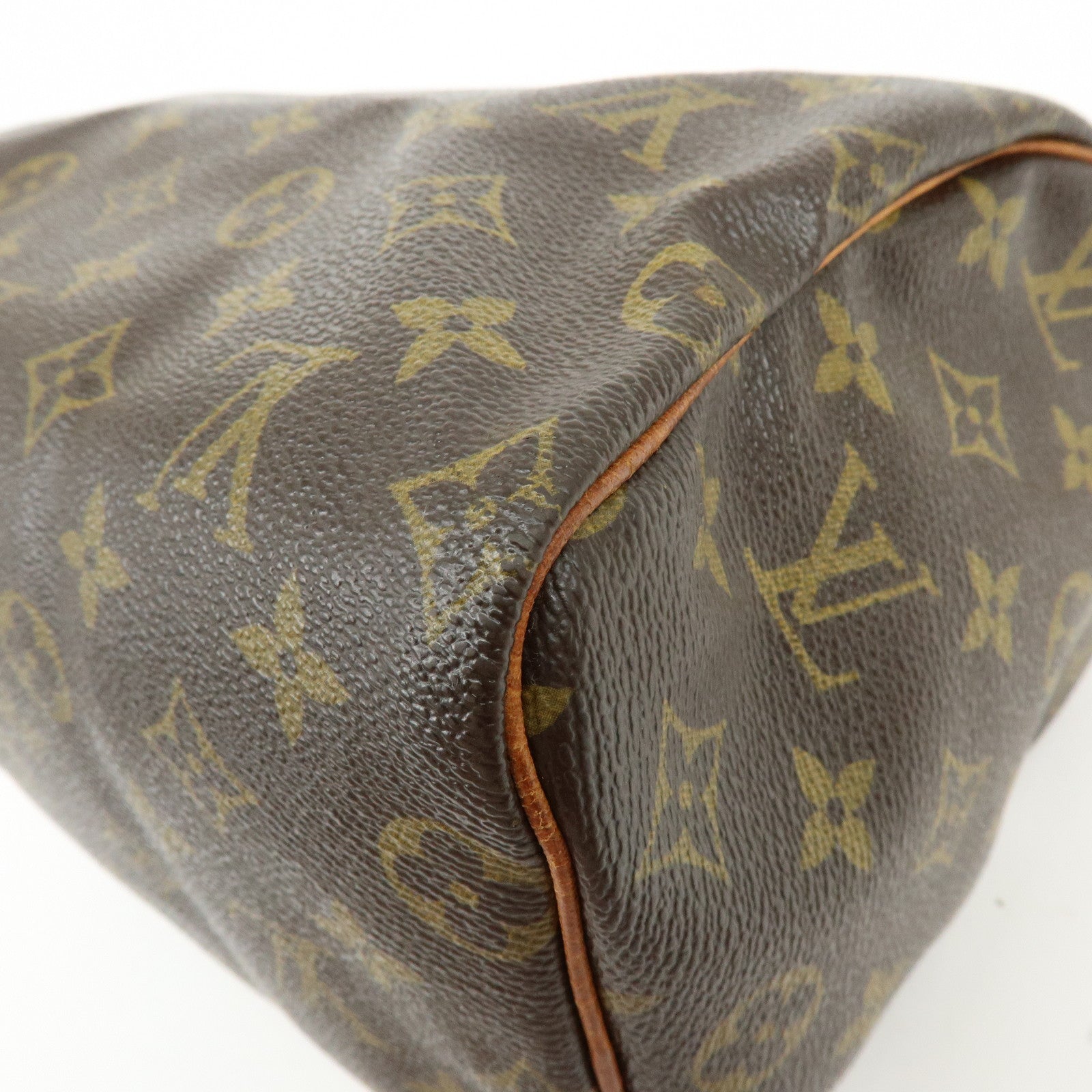 Louis Vuitton Monogram Speedy 25 Boston Bag Hand Bag Brown M41528