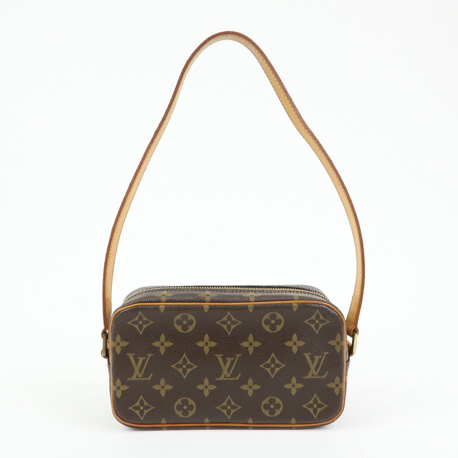 Louis Vuitton Monogram Pochette Cite Shoulder Bag Brown M51183