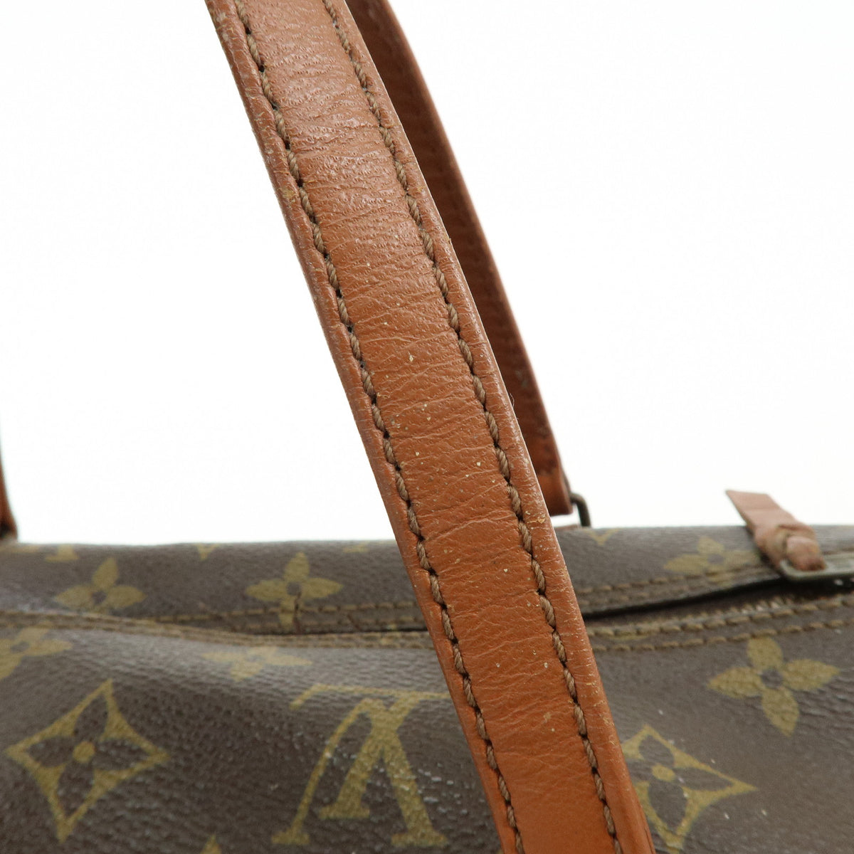 Louis Vuitton Monogram Papillon 30 Hand Bag Brown M51365