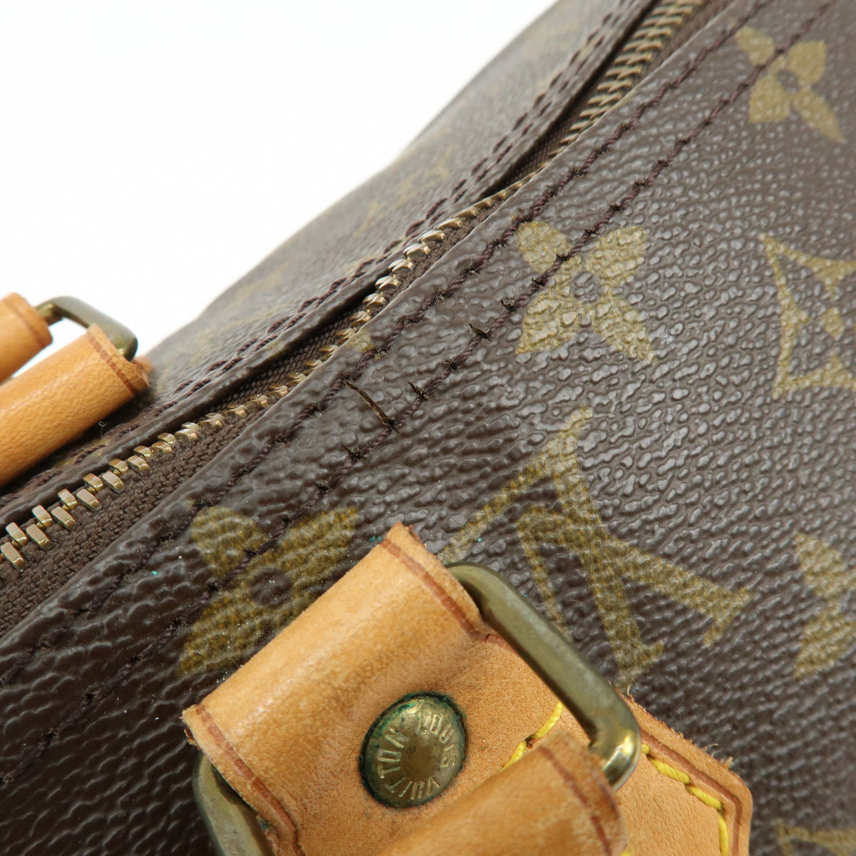 Louis Vuitton Monogram Speedy 40 Hand Bag Boston Bag Brown M41522