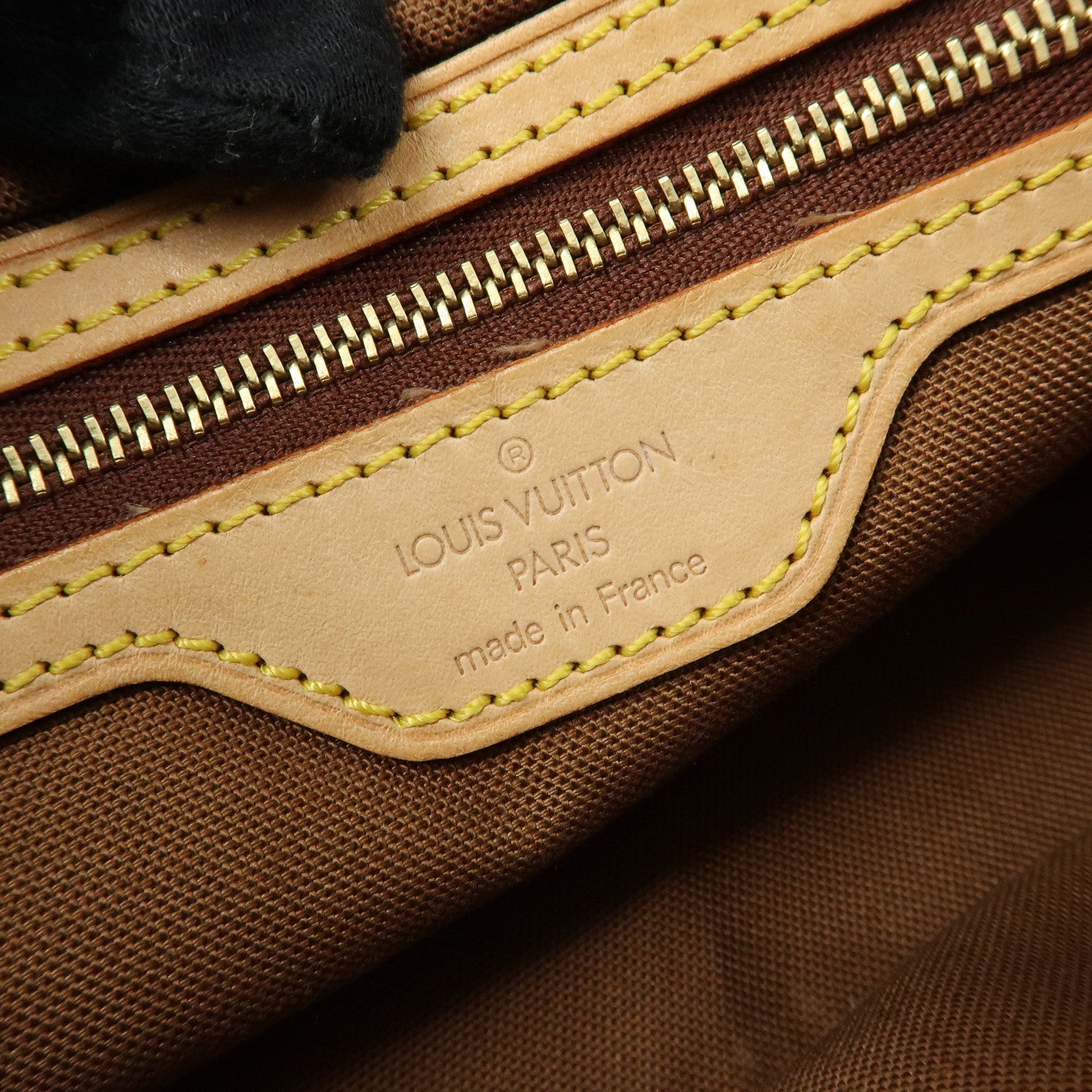 Louis Vuitton Monogram Trotteur Canvas Shoulder Bag Brown M51240