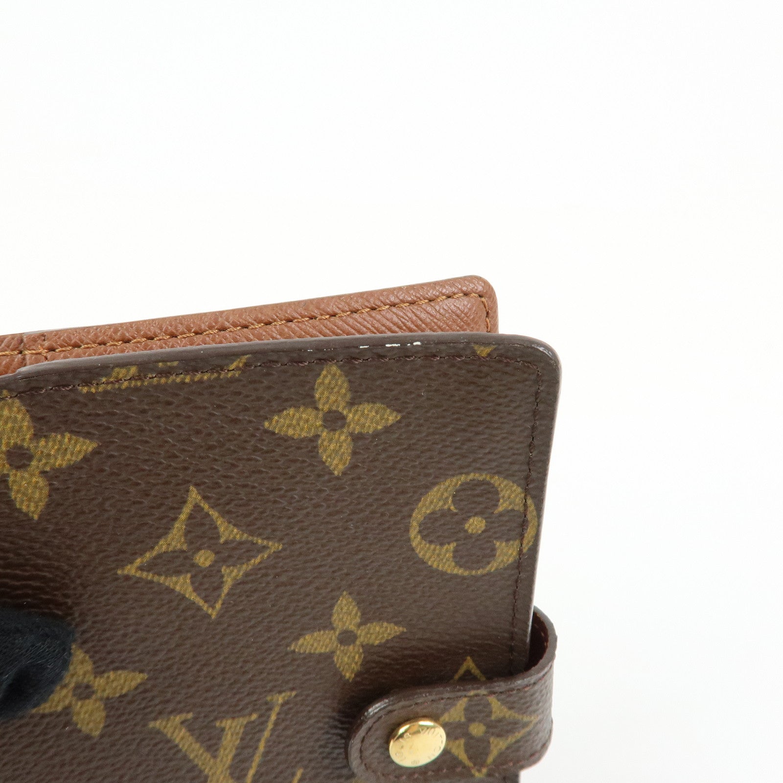 Louis Vuitton Monogram Agenda PM Planner Cover Brown R20005