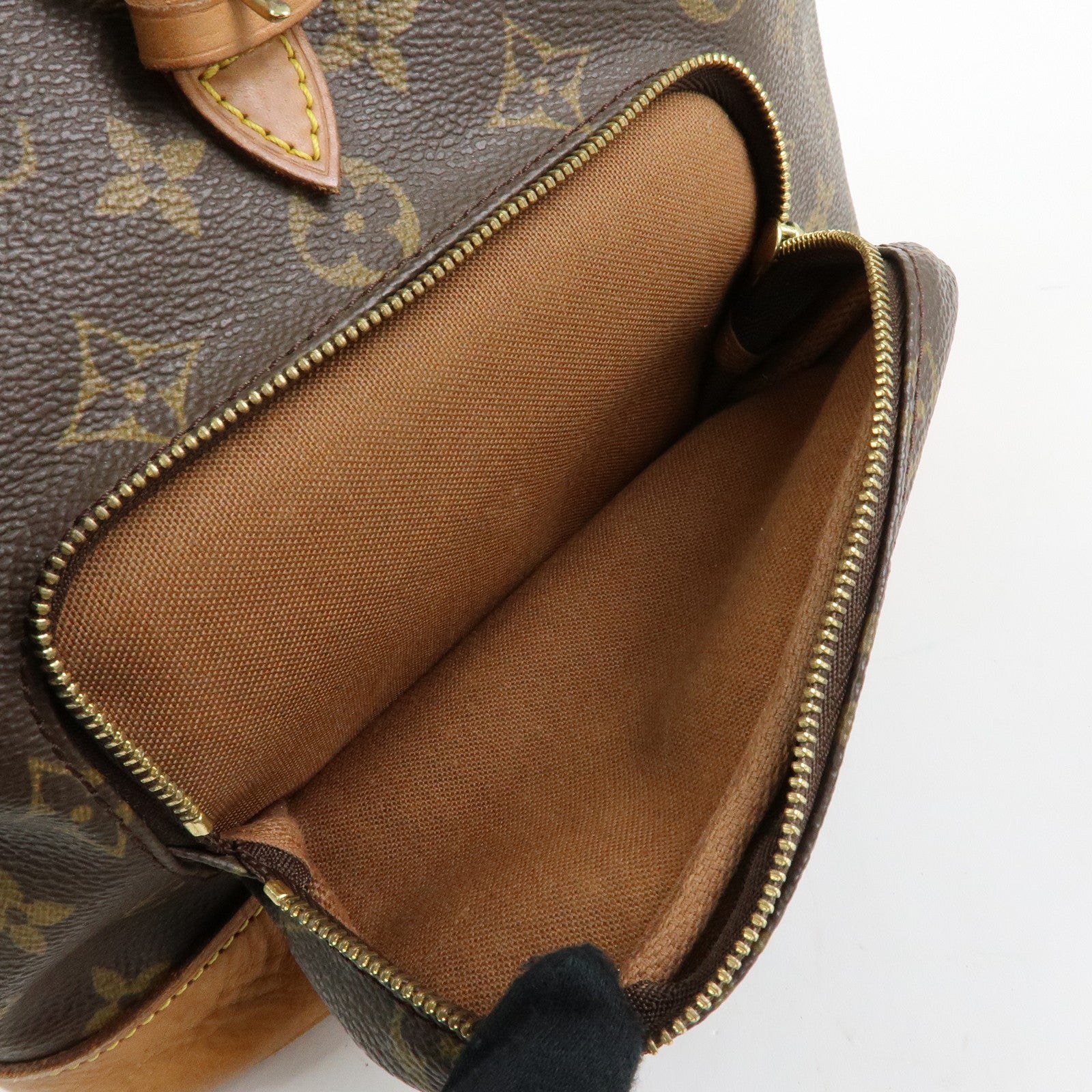 Louis Vuitton Monogram Canvas Montsouris MM Backpack Brown M51136