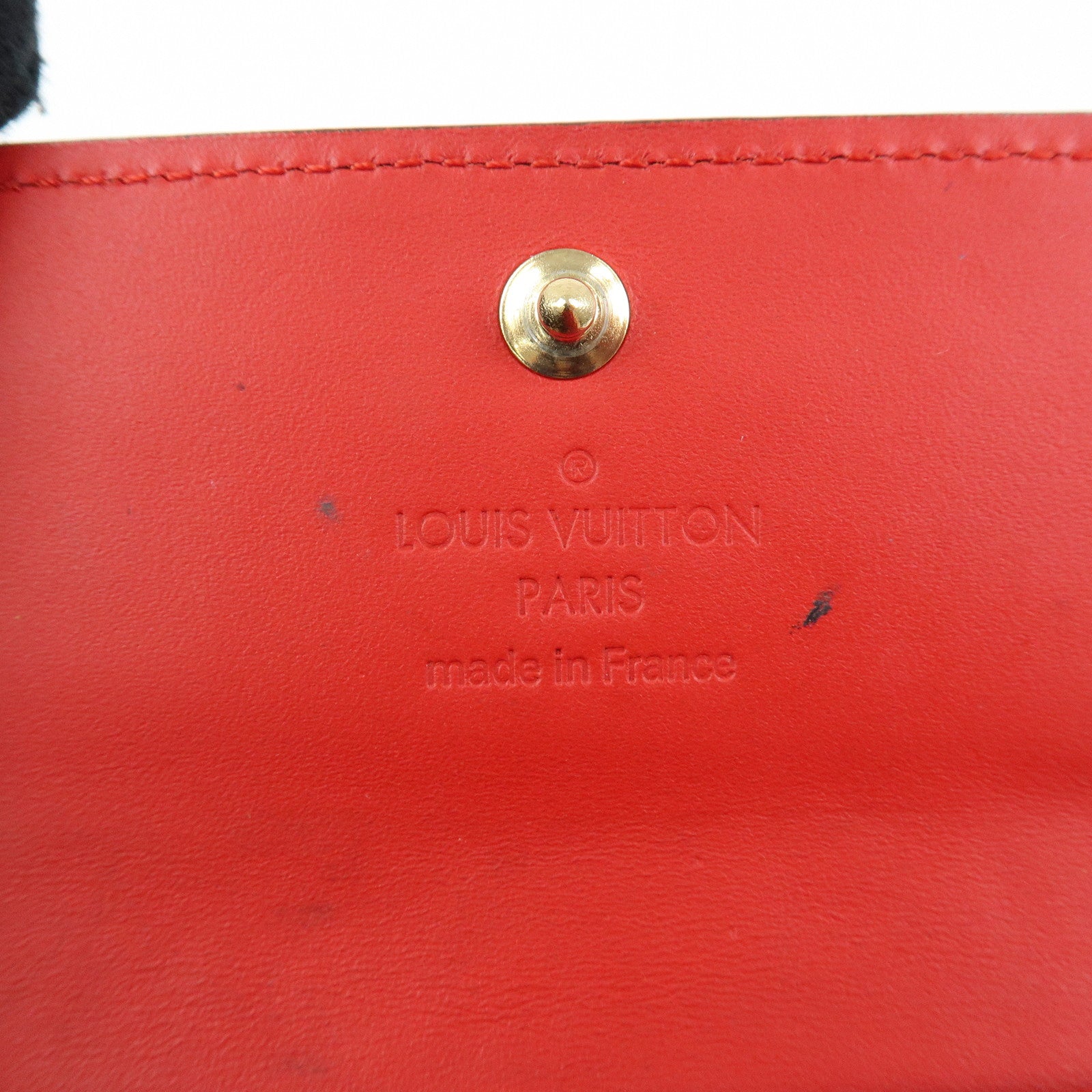 Louis Vuitton Vernis Multicles 4 Key Case Key Holder Red M91976