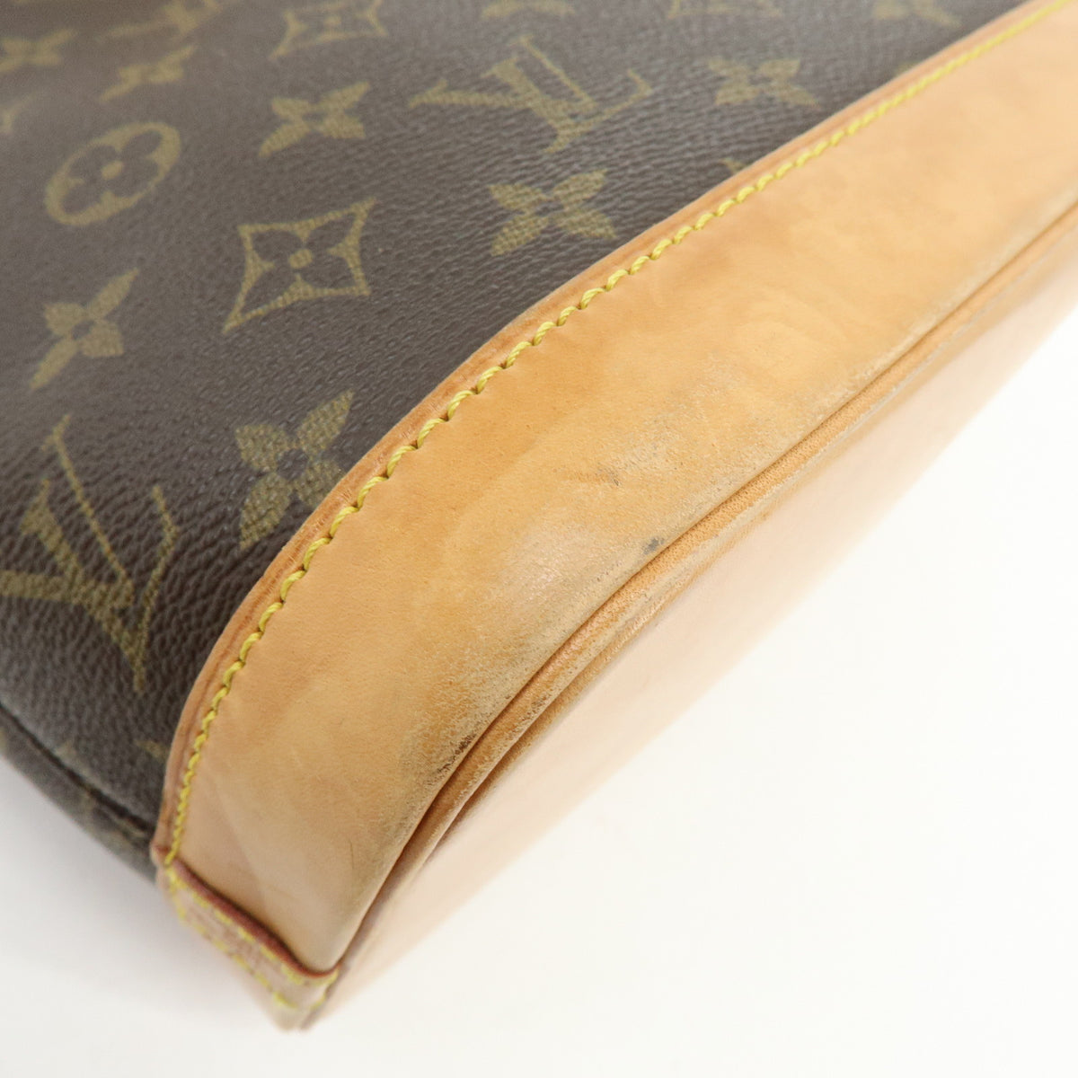 Louis Vuitton Monogram Alma PM Hand Bag Brown M51130