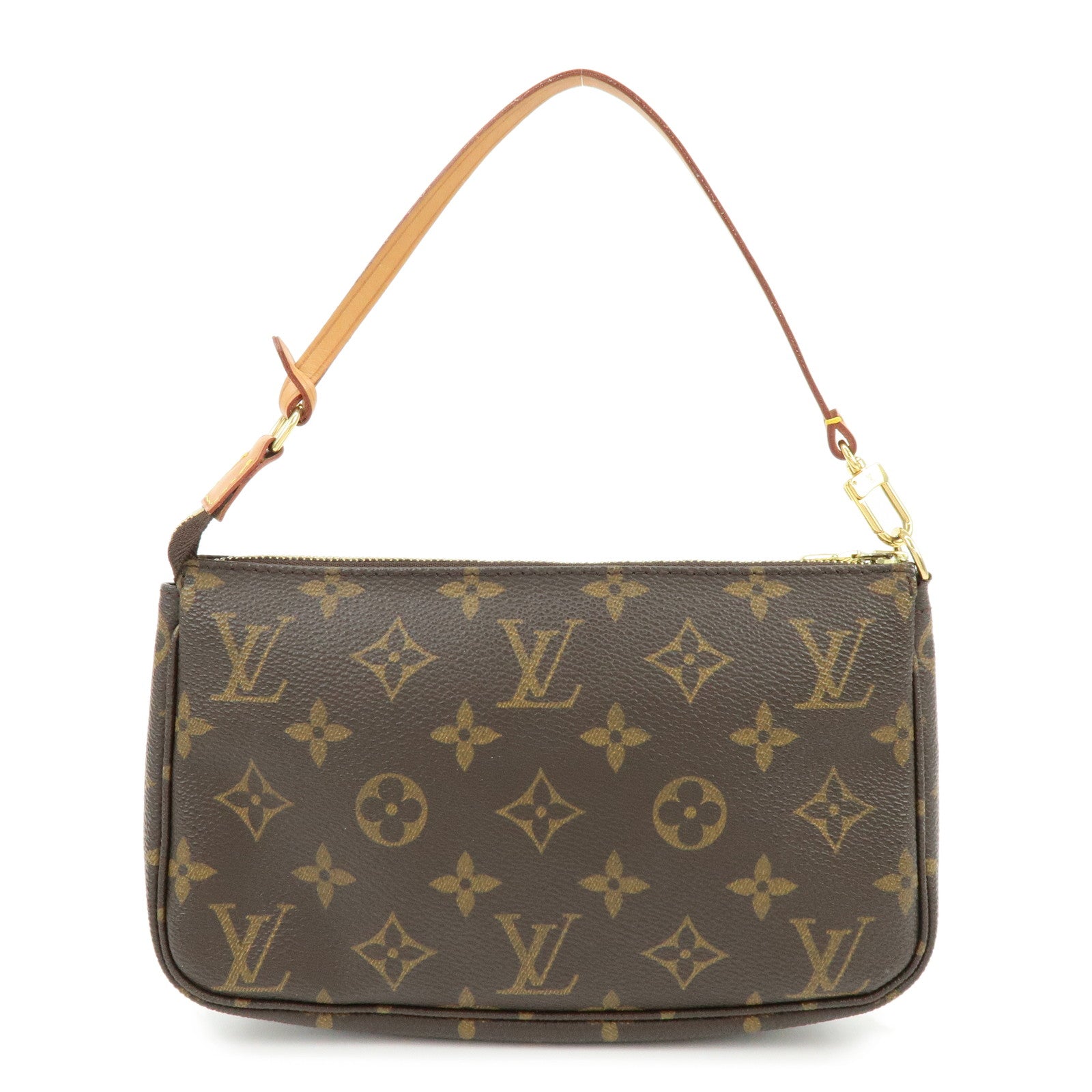 Louis Vuitton Monogram Pochette Accessoires Pouch Hand Bag M51980