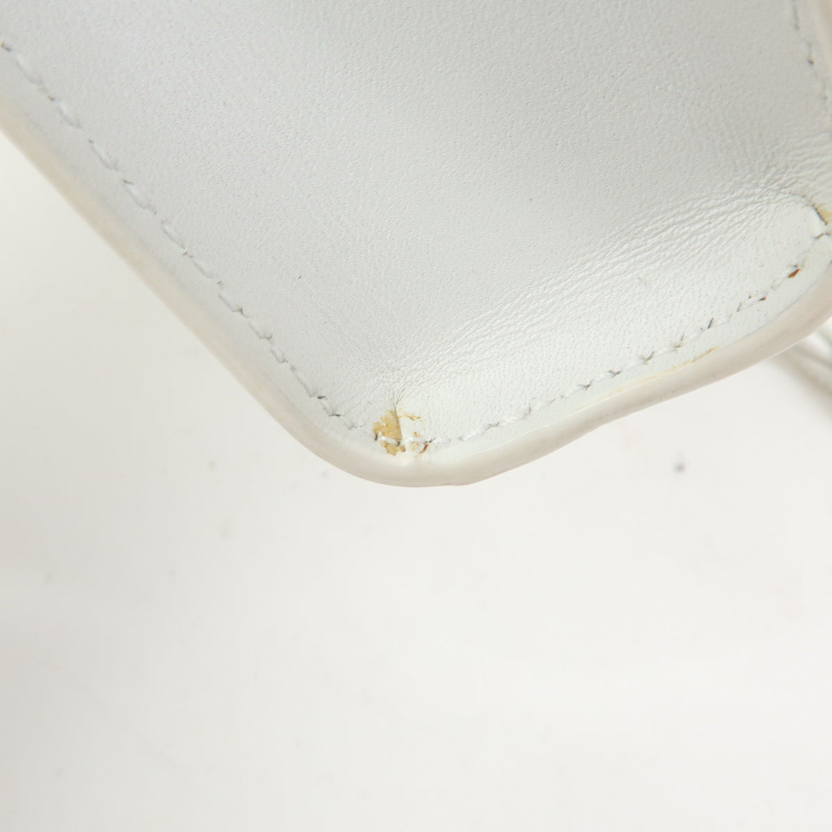 JIL SANDER Tangle Leather Shoulder Bag Crossbody Bag White
