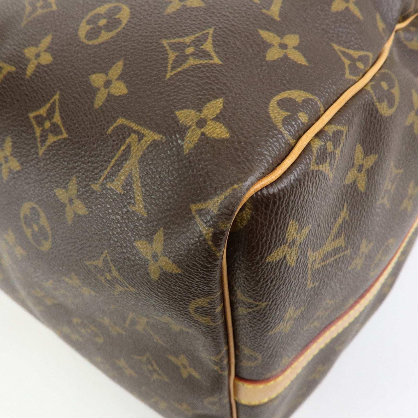 Louis Vuitton Monogram Keep All Bandouliere 55 Boston Bag M41414