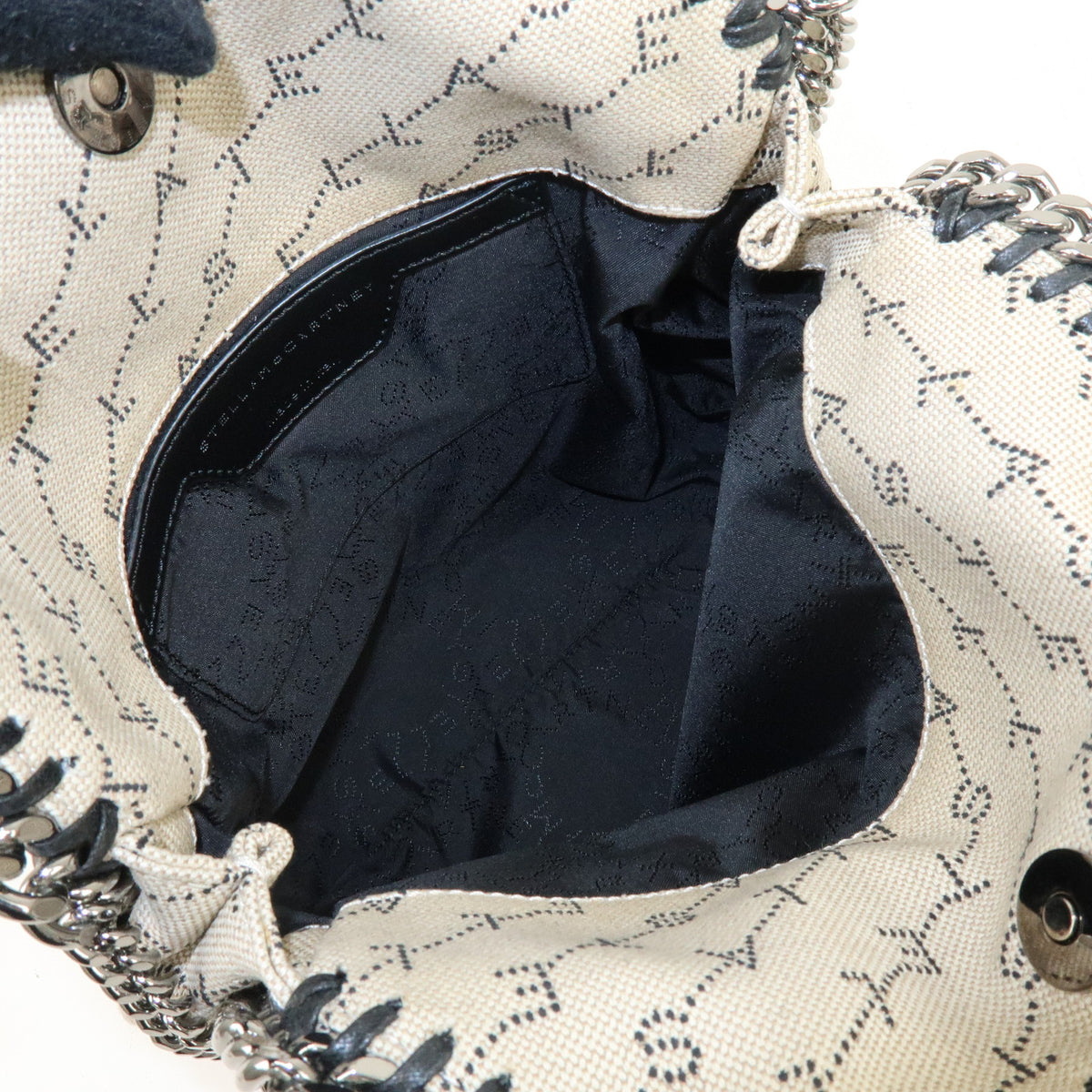 STELLA MCCARTNEY Falabella Faux Leather 2Way Bag Shoulder Bag Beige