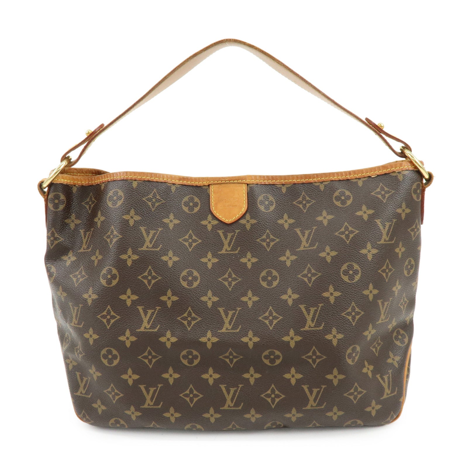Louis Vuitton Monogram Delightful PM Shoulder Bag Brown M40352