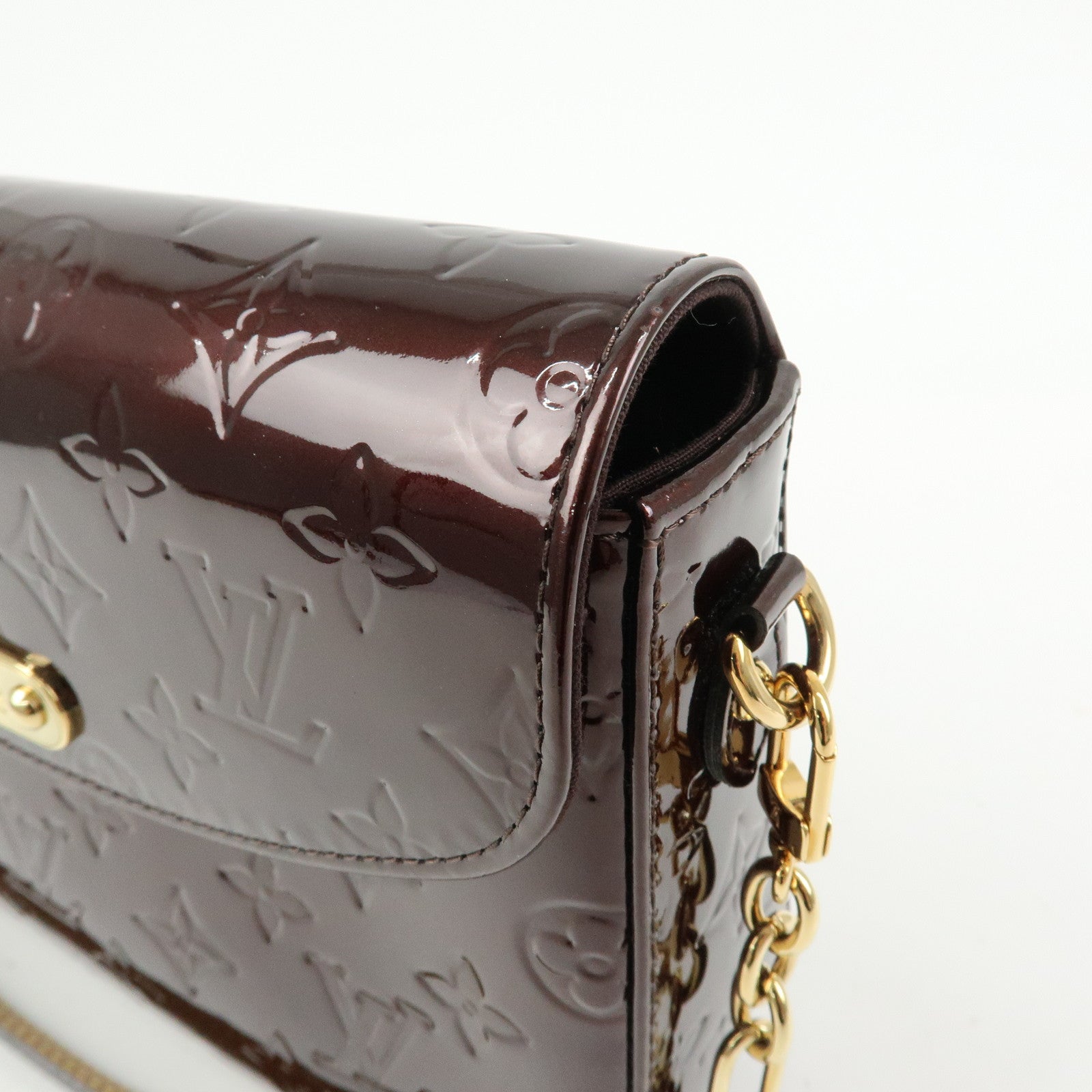 Louis Vuitton Vernis Rodeo Drive Hand Bag Amarante M93598