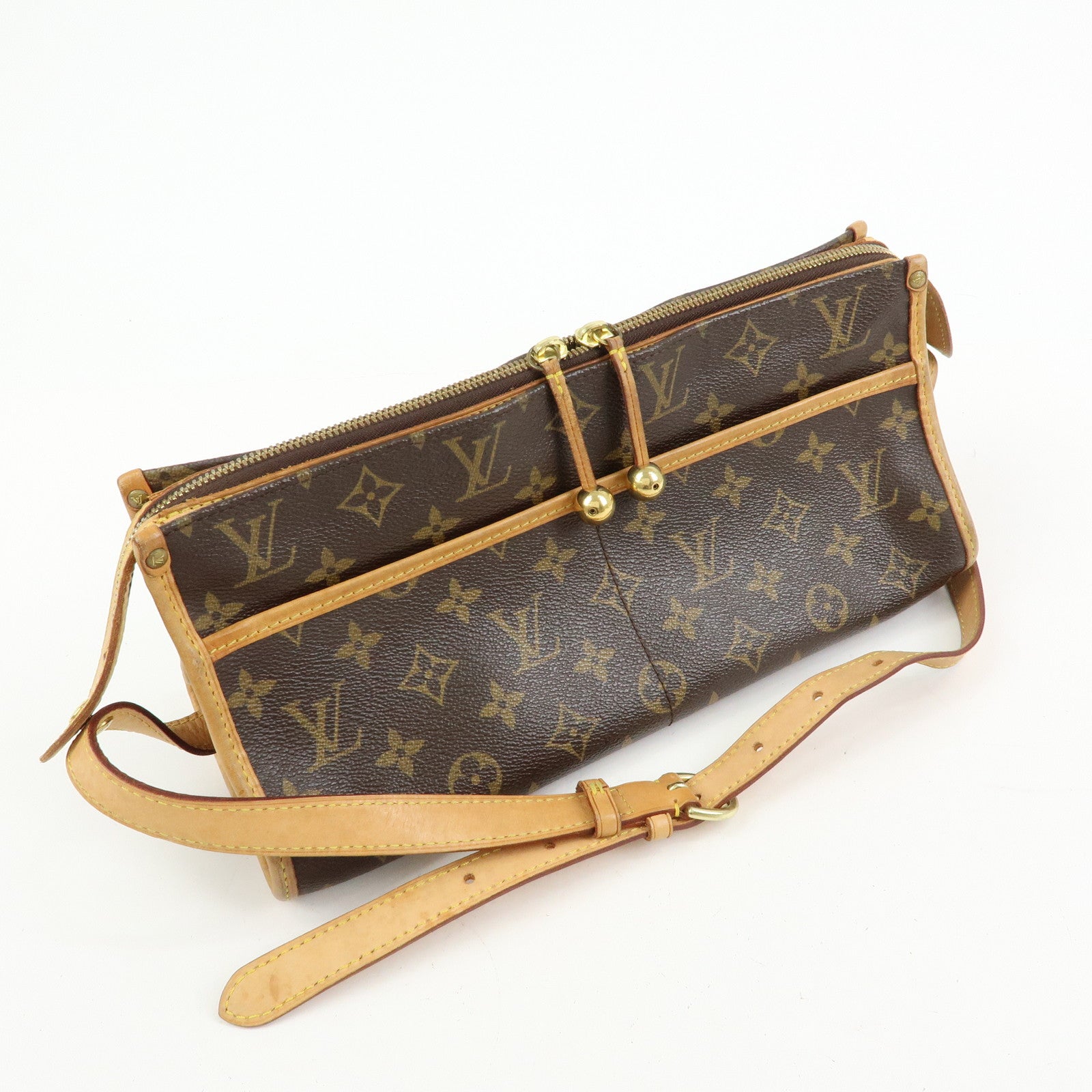 Louis Vuitton Monogram Popincourt Long Shoulder Bag Brown M40008