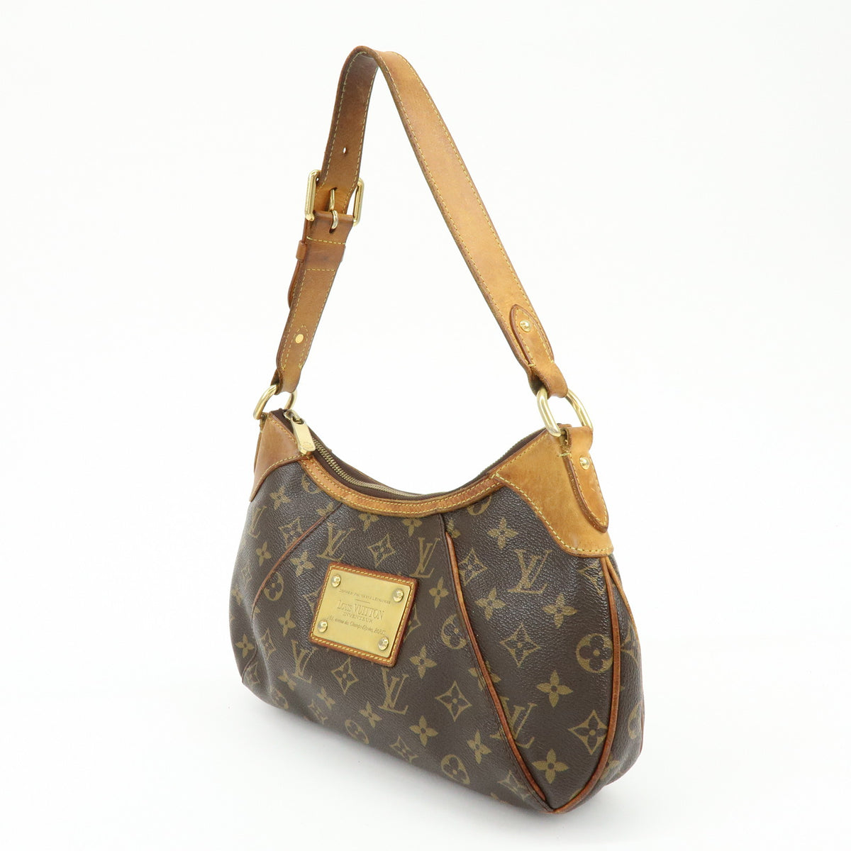 Louis Vuitton Monogram Thames PM Shoulder Bag Hand Bag Brown M56384