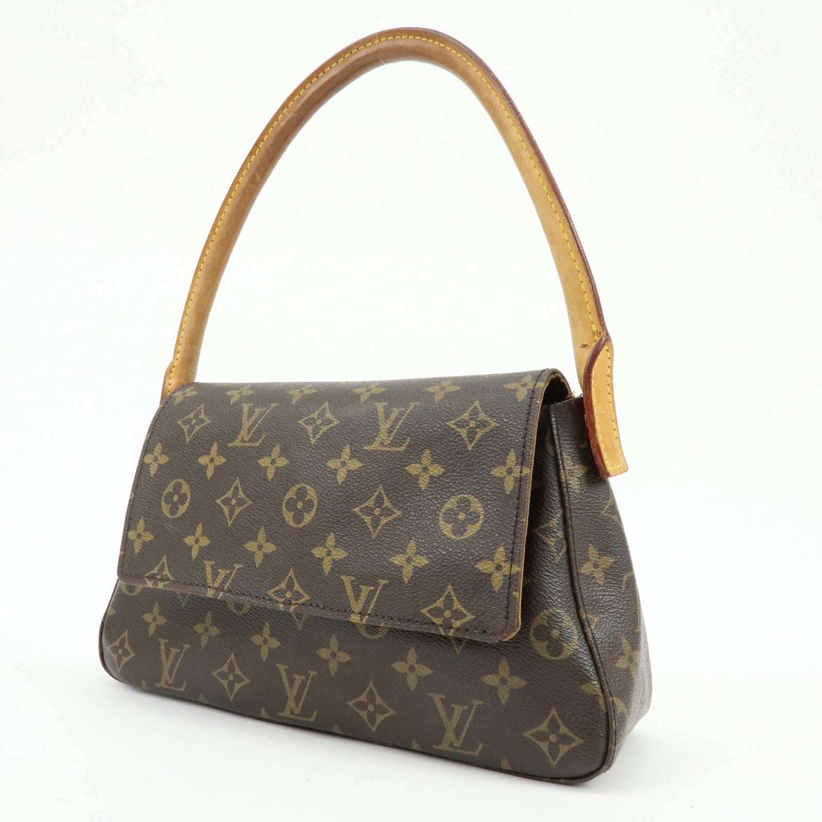 Louis Vuitton Monogram Canvas Mini Looping Shoulder Bag Hand Bag M51147