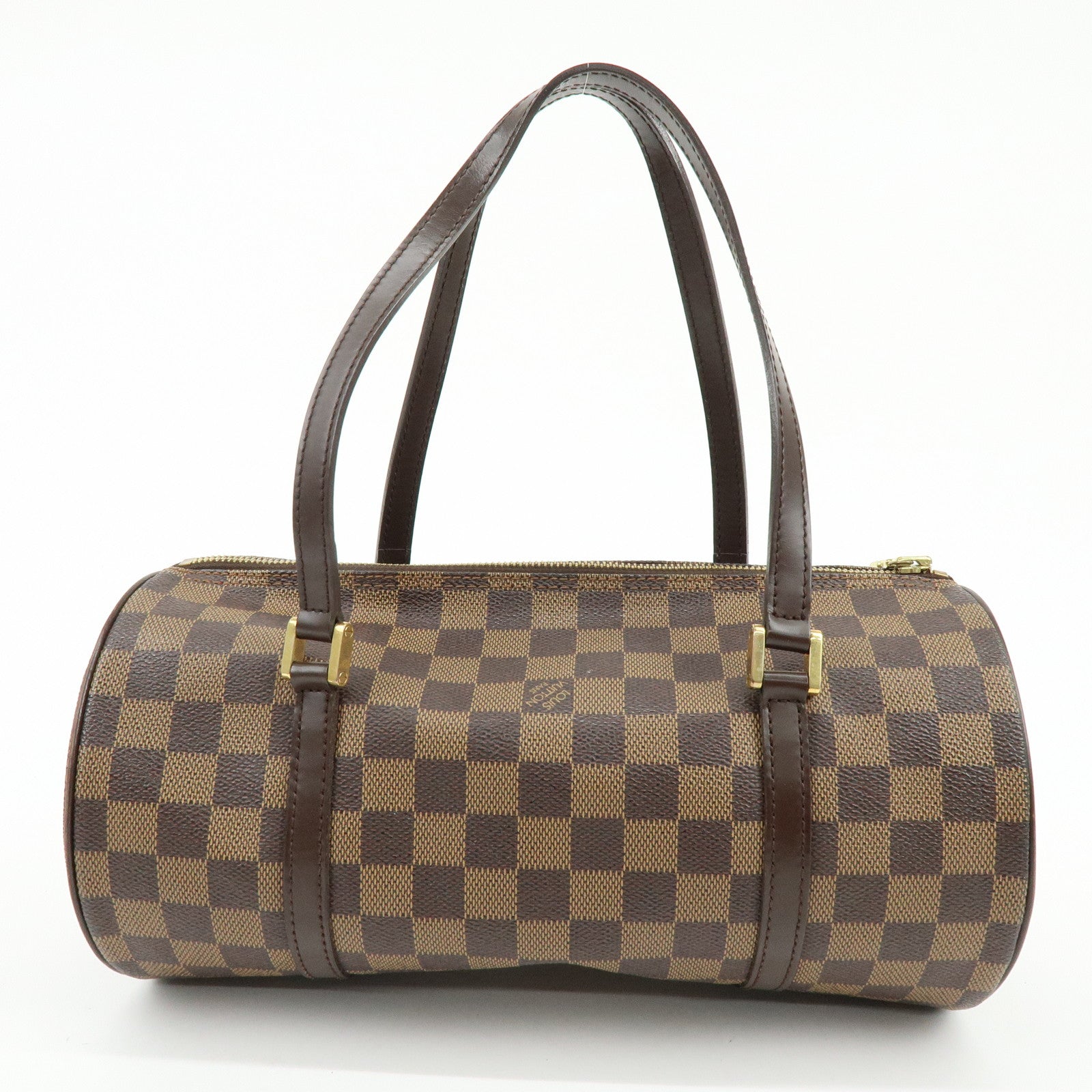 Louis Vuitton Damier Ebene Papillon 30 Hand Bag Brown N51303