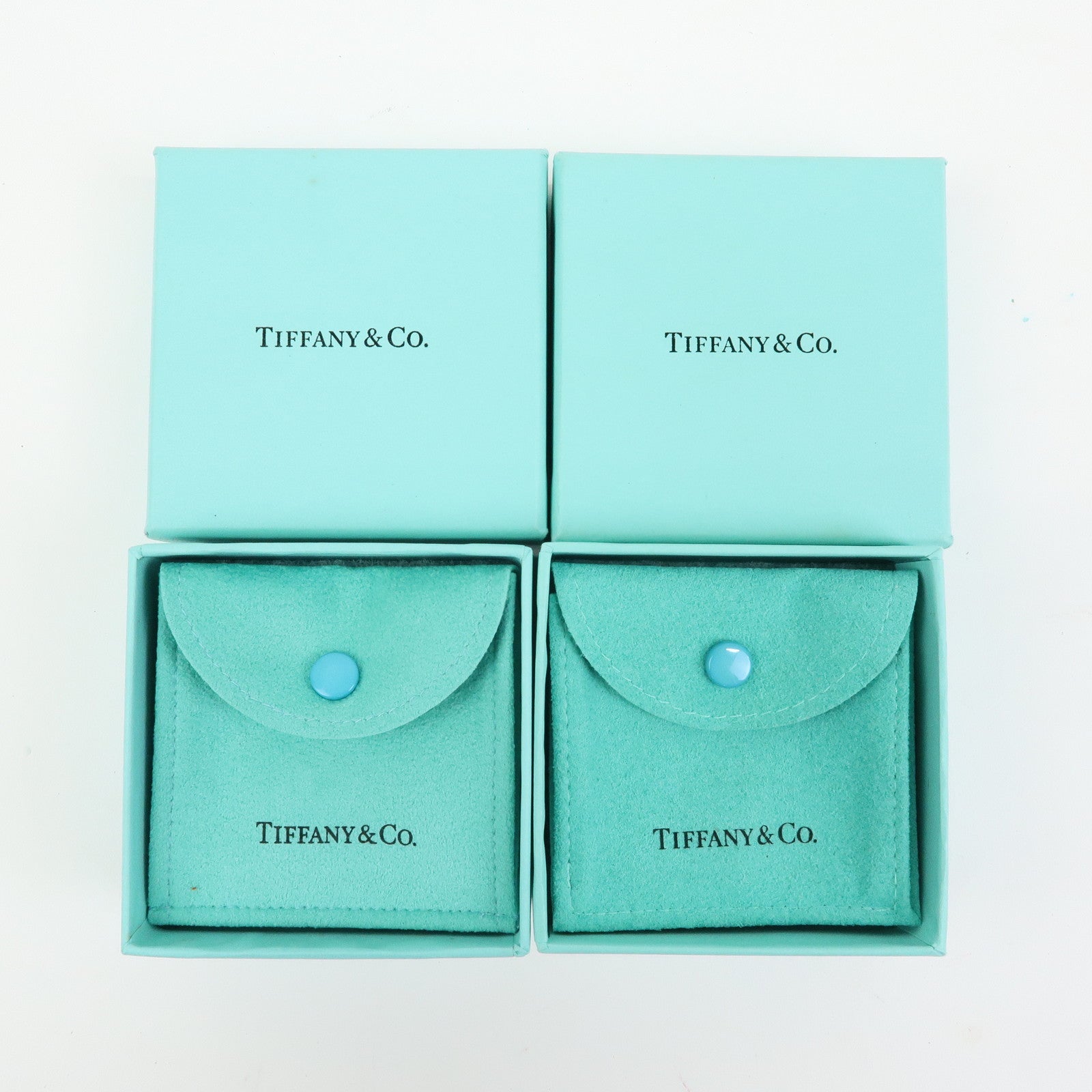 Tiffany&Co. Set of 10 Jewelry Paper Box Dust Bag For Necklaces