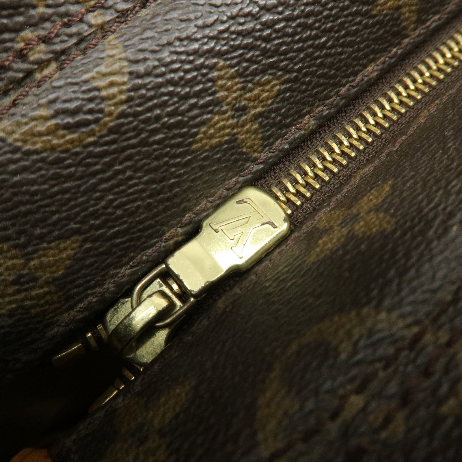 Louis Vuitton Monogram Luco Tote Bag Shoulder Bag Brown M51155
