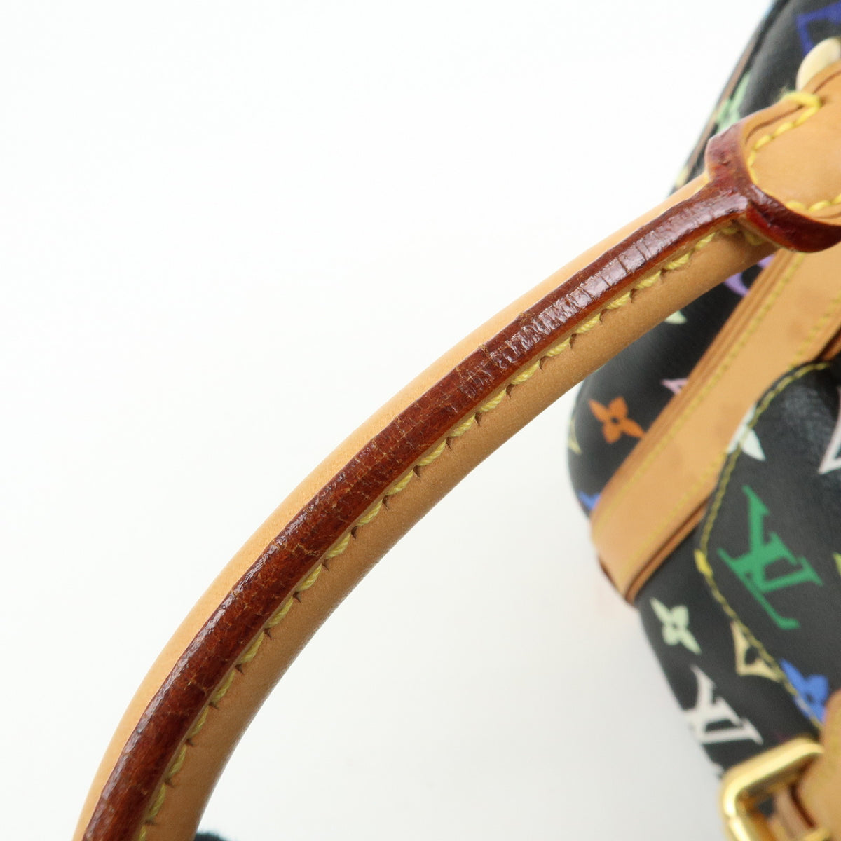 Louis Vuitton Monogram Multicolor Priscilla Hand Bag Noir M40097