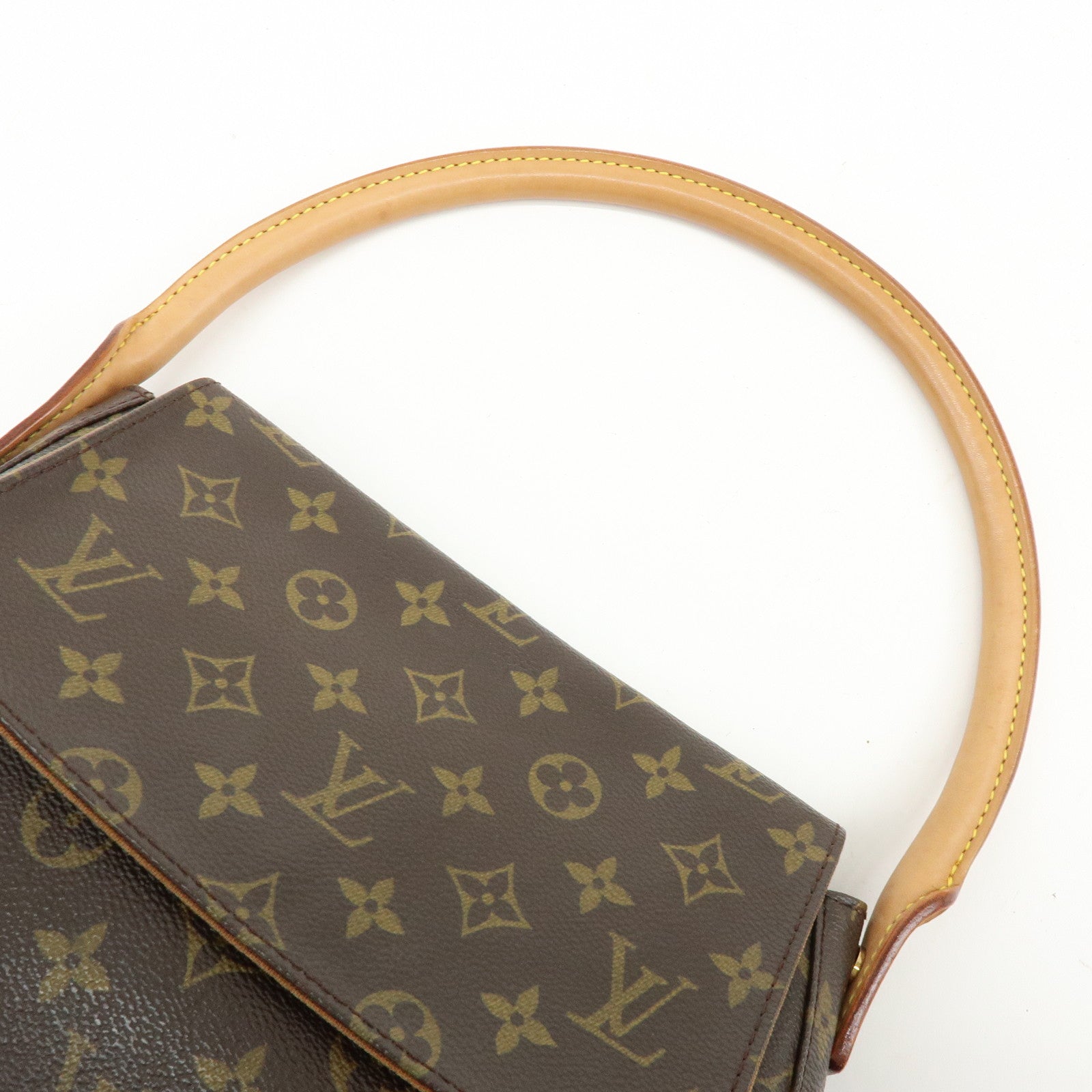 Louis Vuitton Monogram Mini Looping Canvas Shoulder Bag Hand Bag M51147