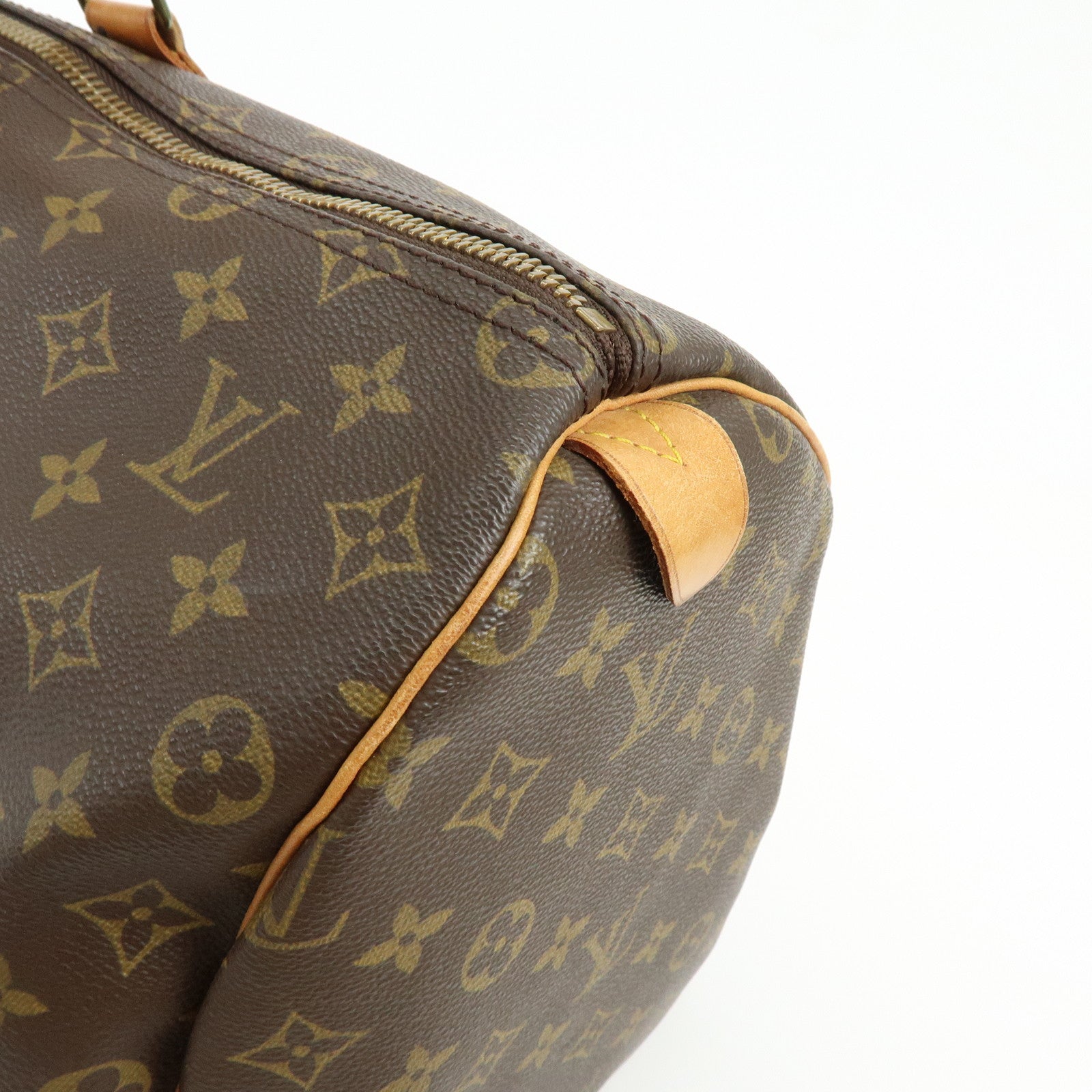 Louis Vuitton Monogram Keep All 50 Boston Bag Hand Bag Brown M41426