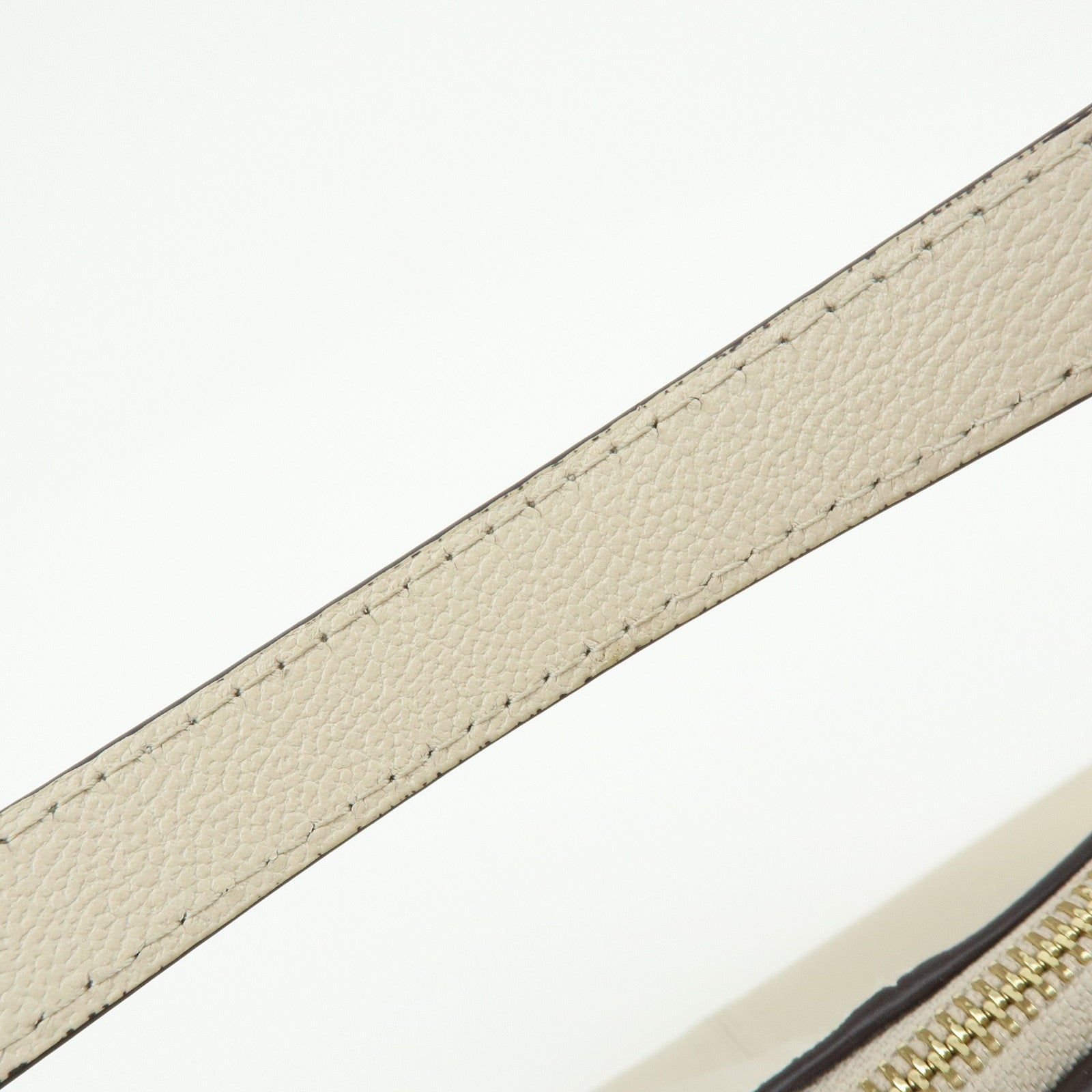 Chloe See By Chloe Joan Leather Shoulder Bag Hand Bag Beige