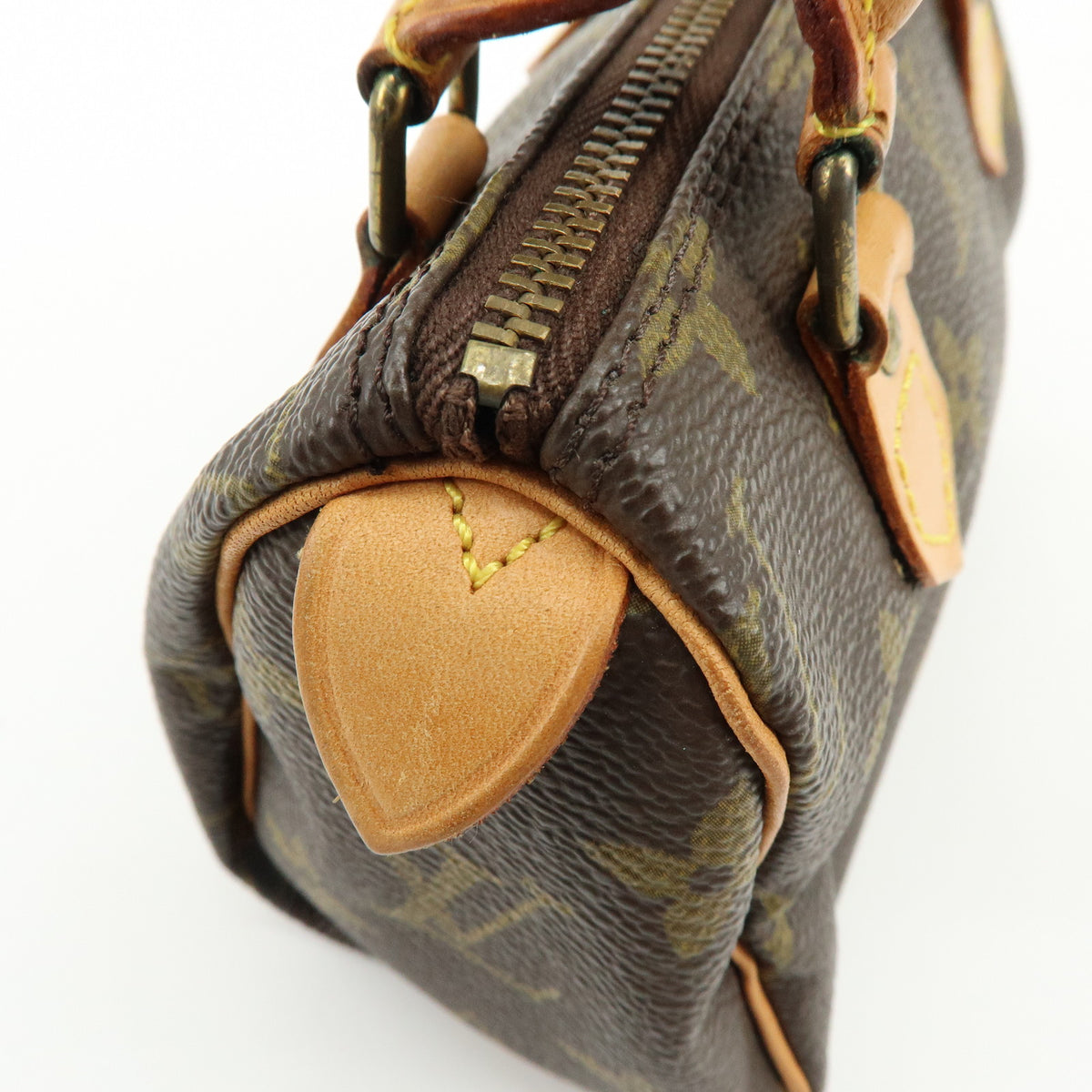 Louis Vuitton Monogram Mini Speedy Hand Bag and Strap M41534 J52312 Lot
