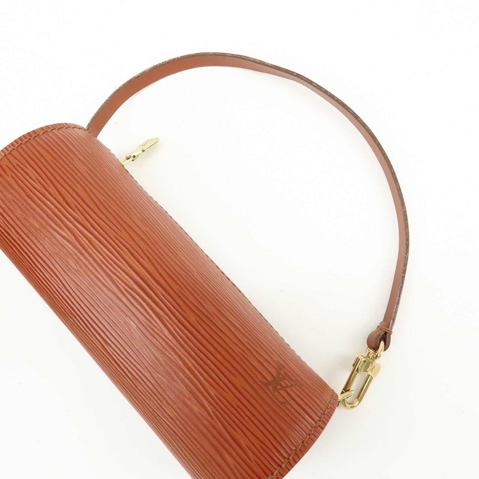 Louis Vuitton Epi Leather Soufflot Hand Bag Kenya Brown M52223