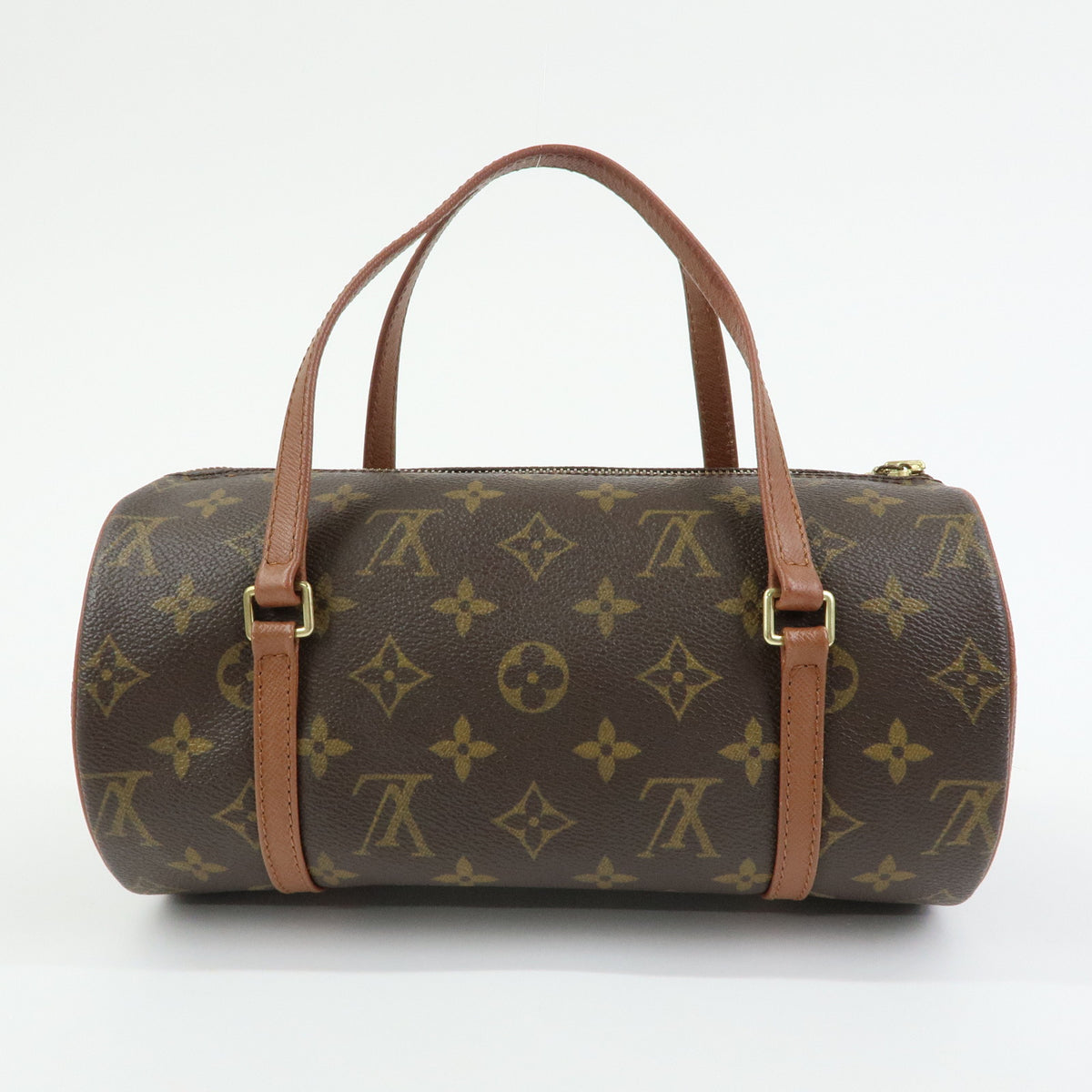 Louis Vuitton Monogram Papillon 26 Hand Bag Brown M51366