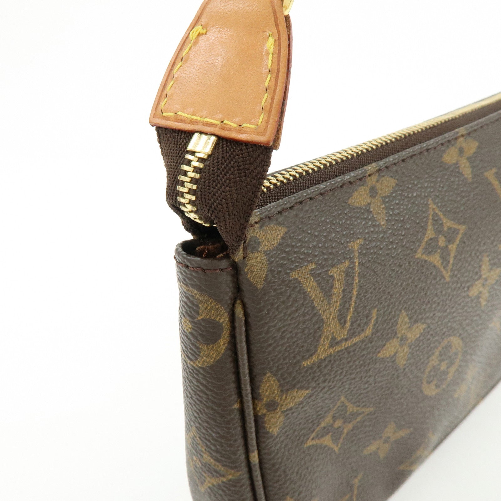 Louis Vuitton Monogram Pochette Accessoires Pouch Hand Bag M51980