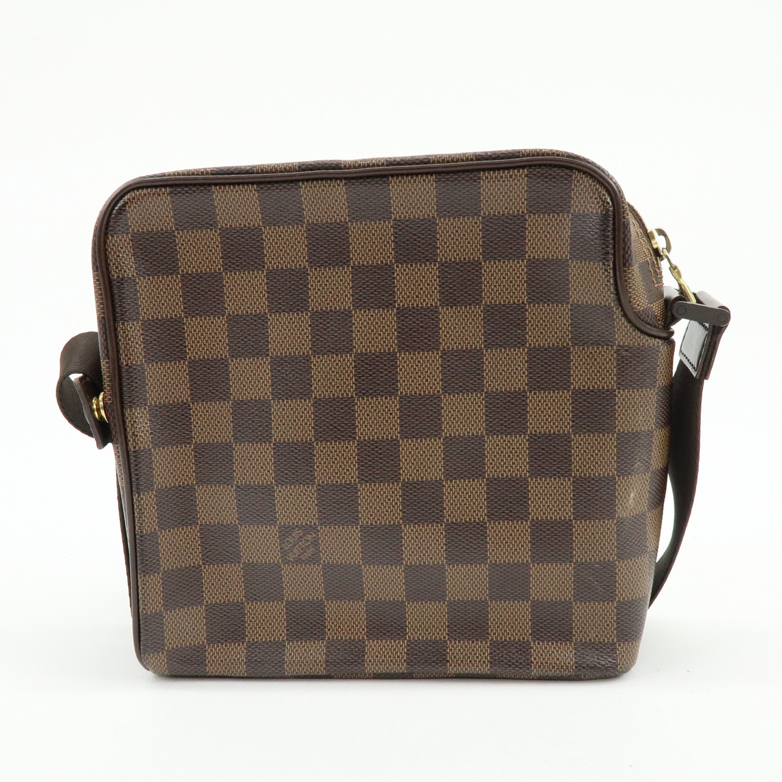 Louis Vuitton Damier Olaf PM Crossbody Shoulder Bag Brown N41442