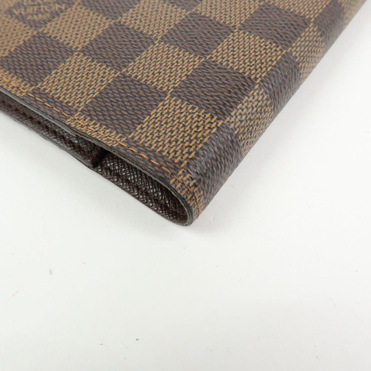 Louis Vuitton Damier Agenda PM Planner Cover Brown R20700