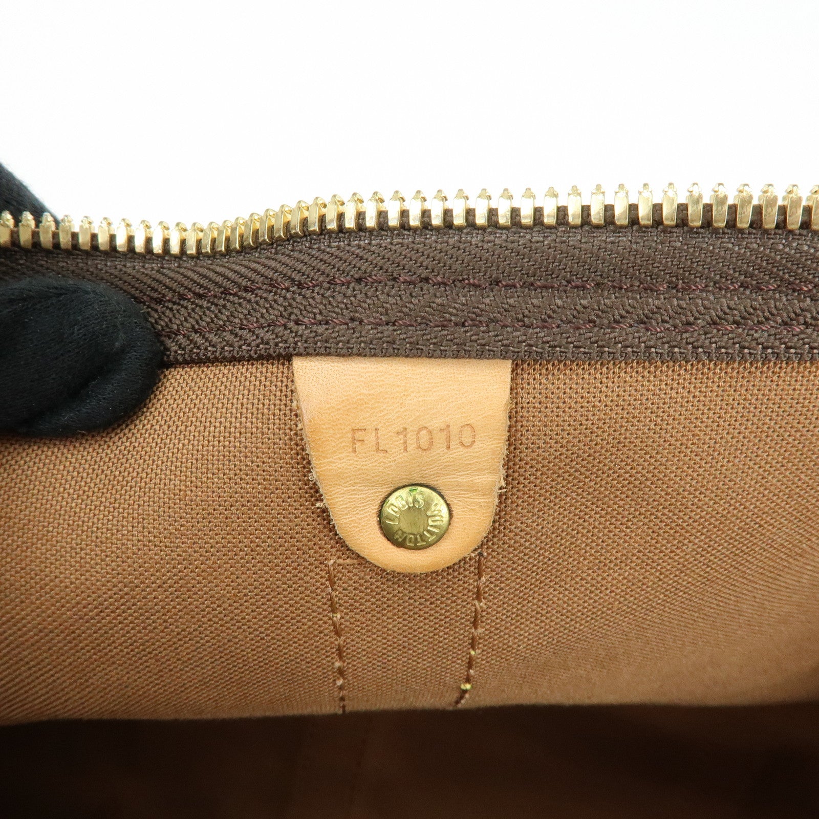 Louis Vuitton Monogram Keep All Bandouliere 50 Boston Bag Brown M41416