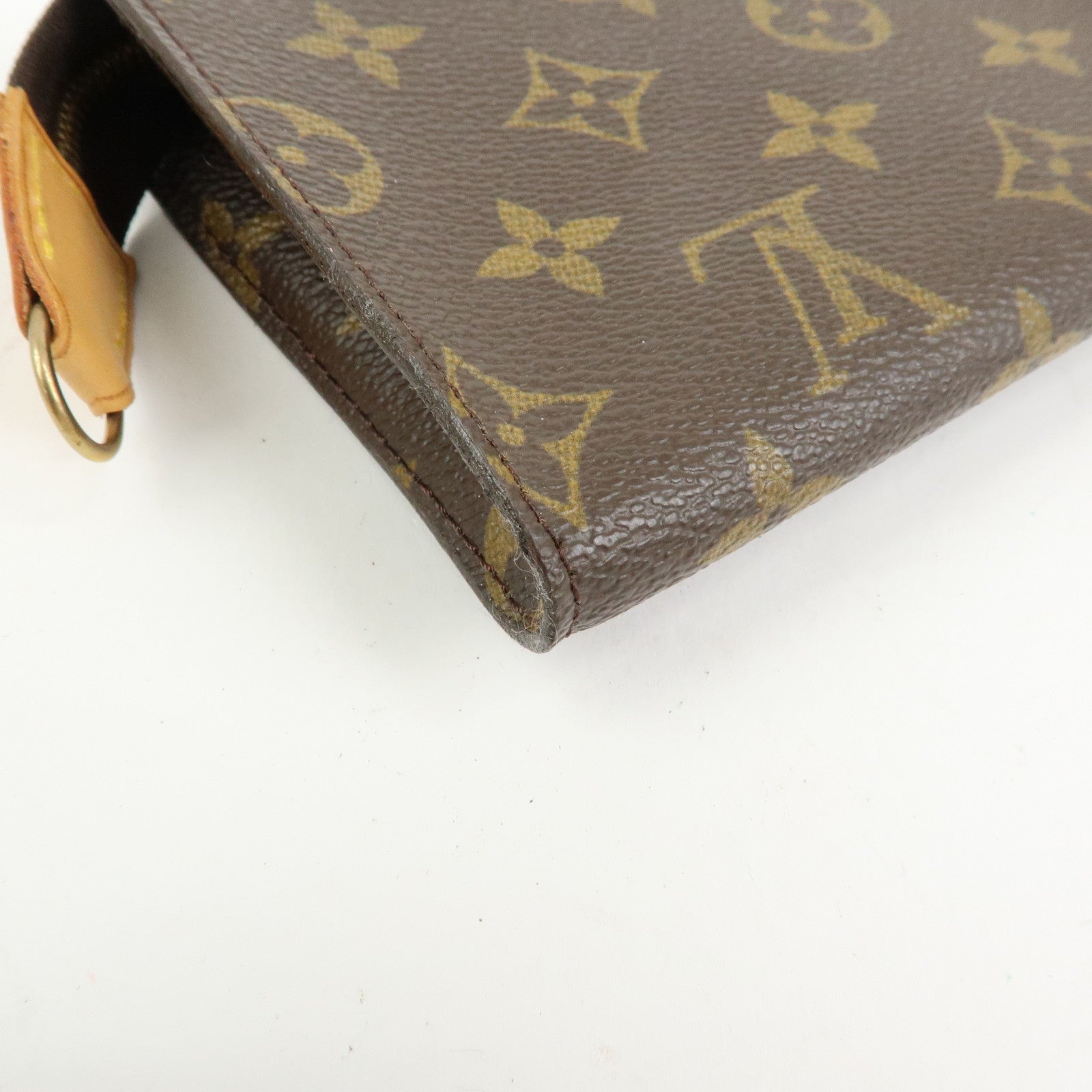 Louis Vuitton Monogram Pouch for Bucket PM Bag Accessory Pouch Brown