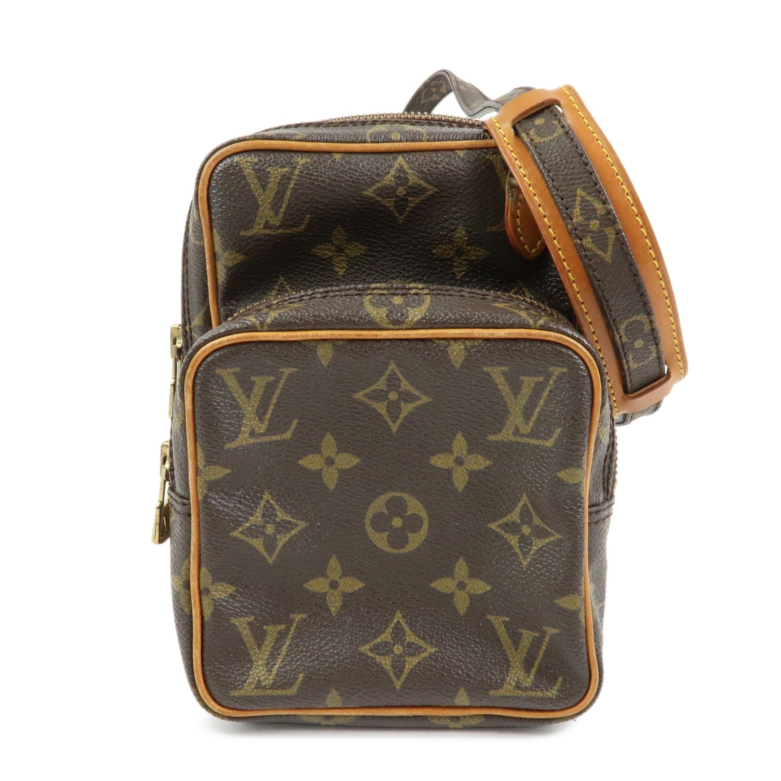 Louis Vuitton Monogram Mini Amazone Shoulder Bag Brown M45238