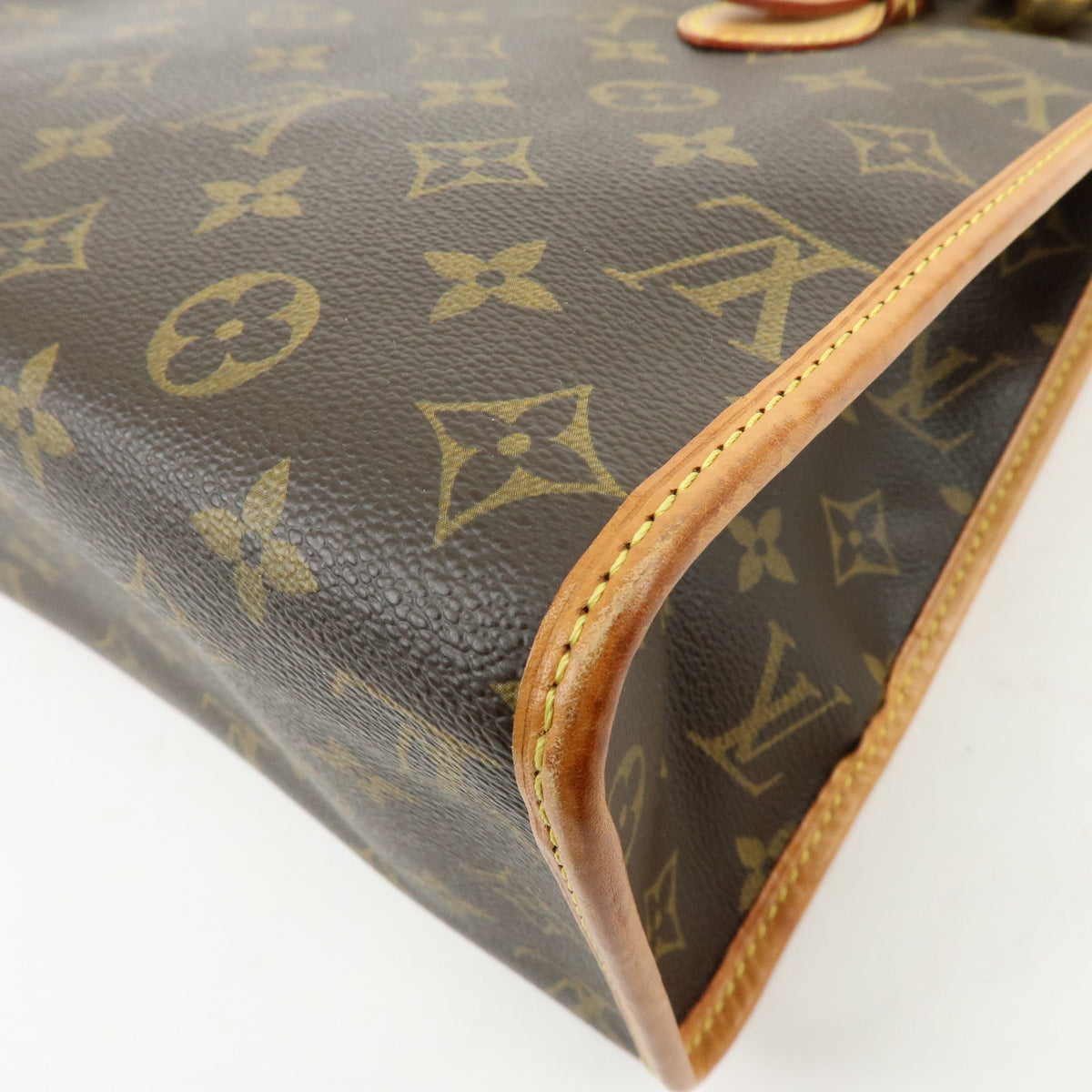 Louis Vuitton Monogram Popincourt Haut Shoulder Bag Brown M40007