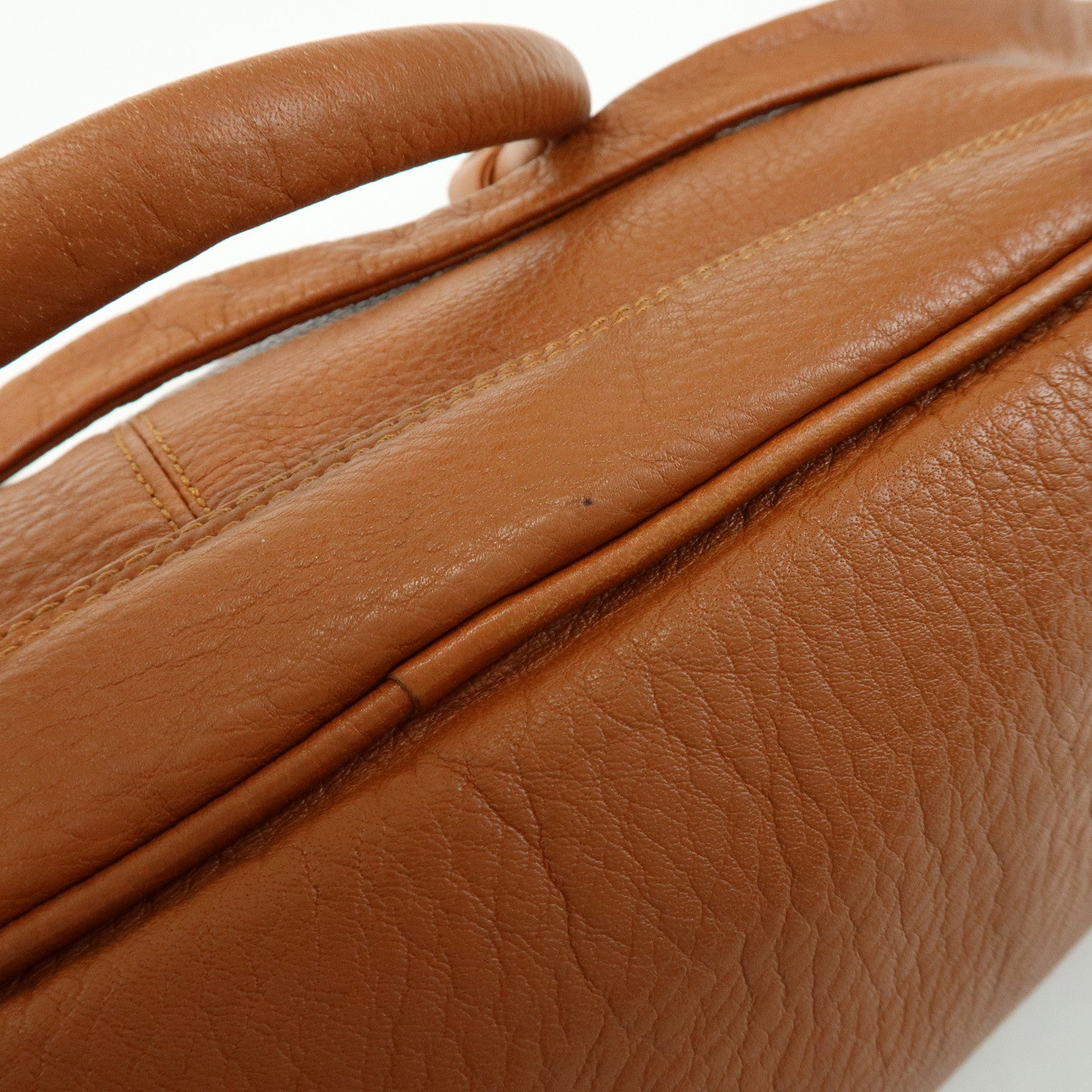 Chloe See by Chloe Cherry Leather 2Way Bag Hand Bag Tassel Brown