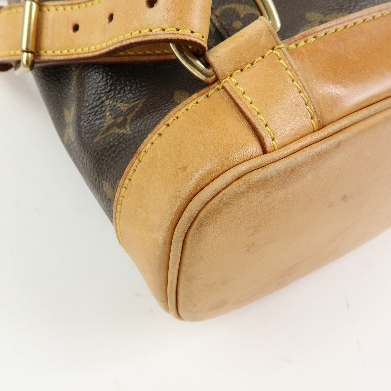 Louis Vuitton Monogram Montsouris MM Backpack Rucksack Brown M51136