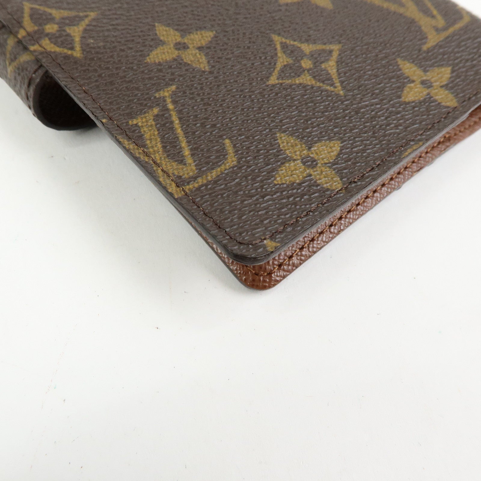 Louis Vuitton Monogram Agenda PM Planner Cover Brown R20005