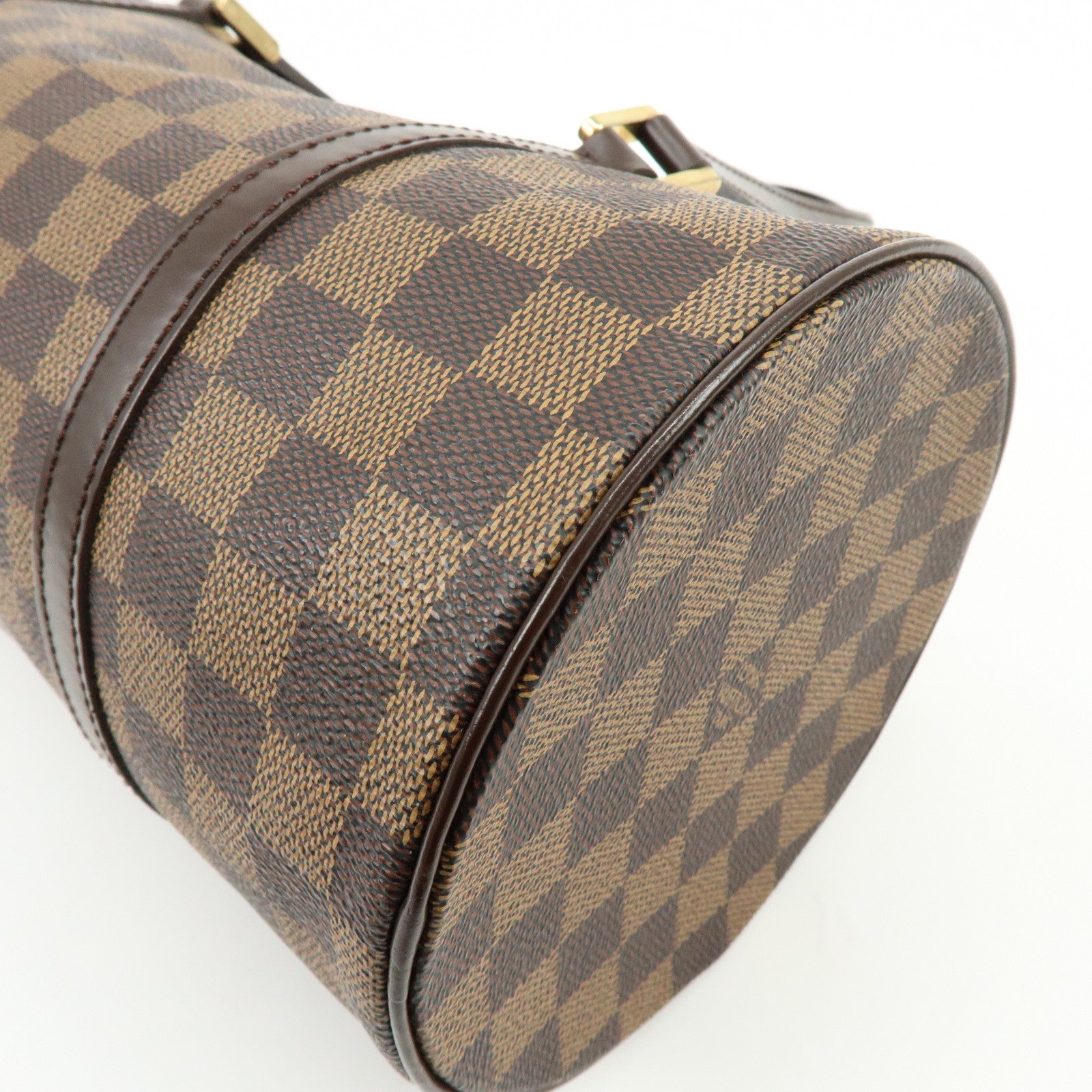 Louis Vuitton Damier Ebene Papillon 30 Hand Bag Brown N51303