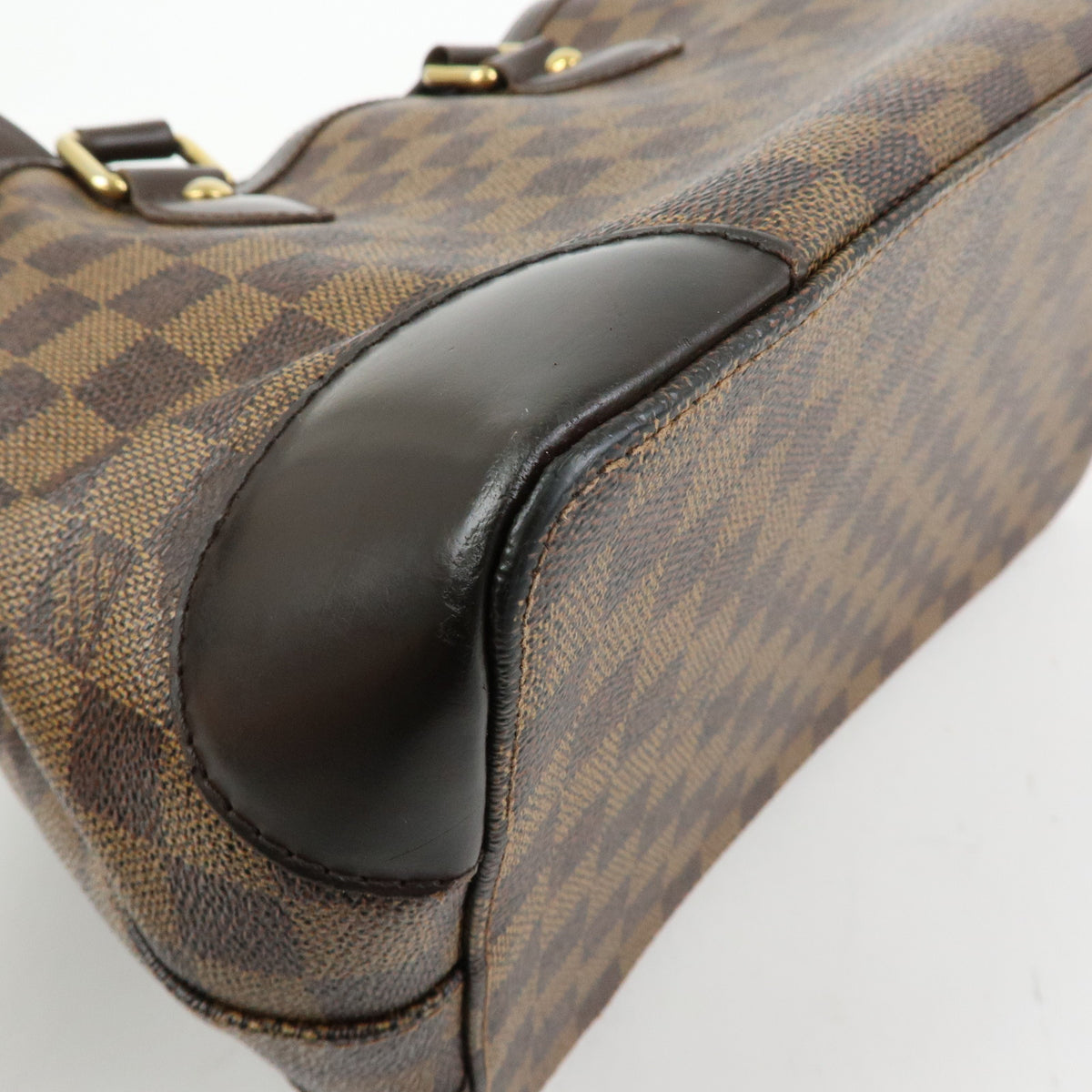 Louis Vuitton Damier Ebene Hampstead PM Hand Bag Tote Bag N51205