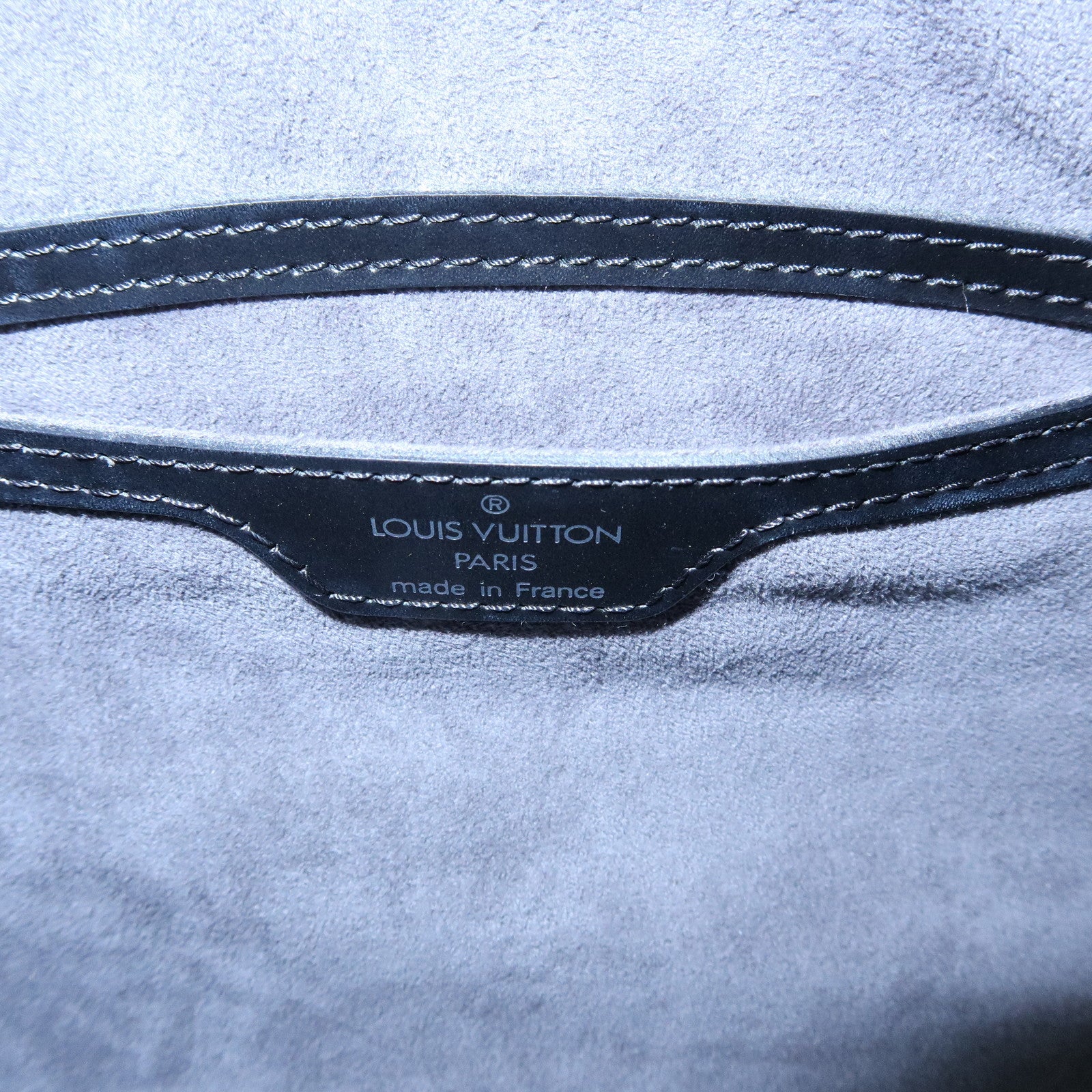 Louis Vuitton Epi Soufflot Shoulder Bag Hand Bag Noir M52222